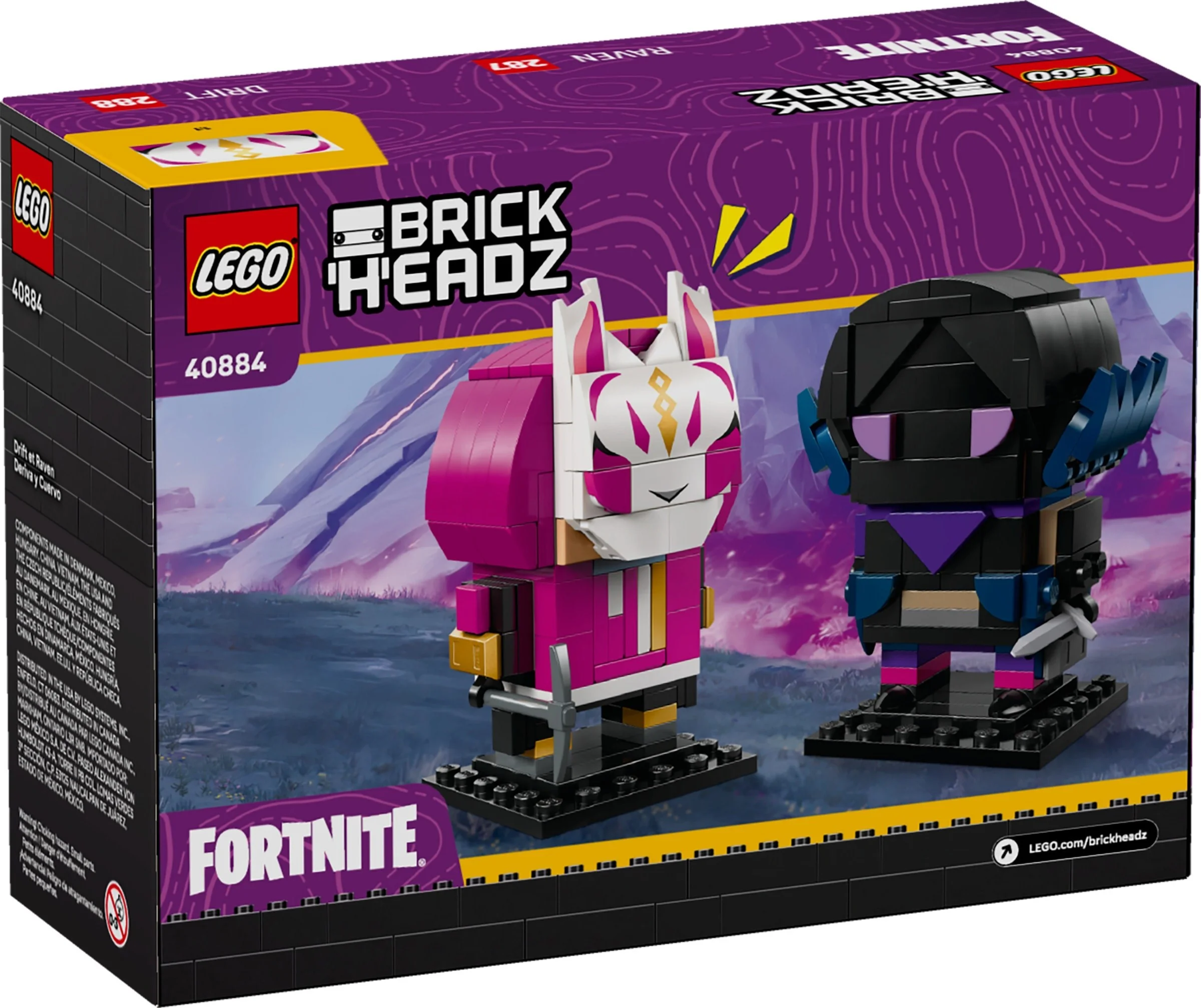 LEGO® 40884 Drift i Raven — Figurki - zdjęcie 3