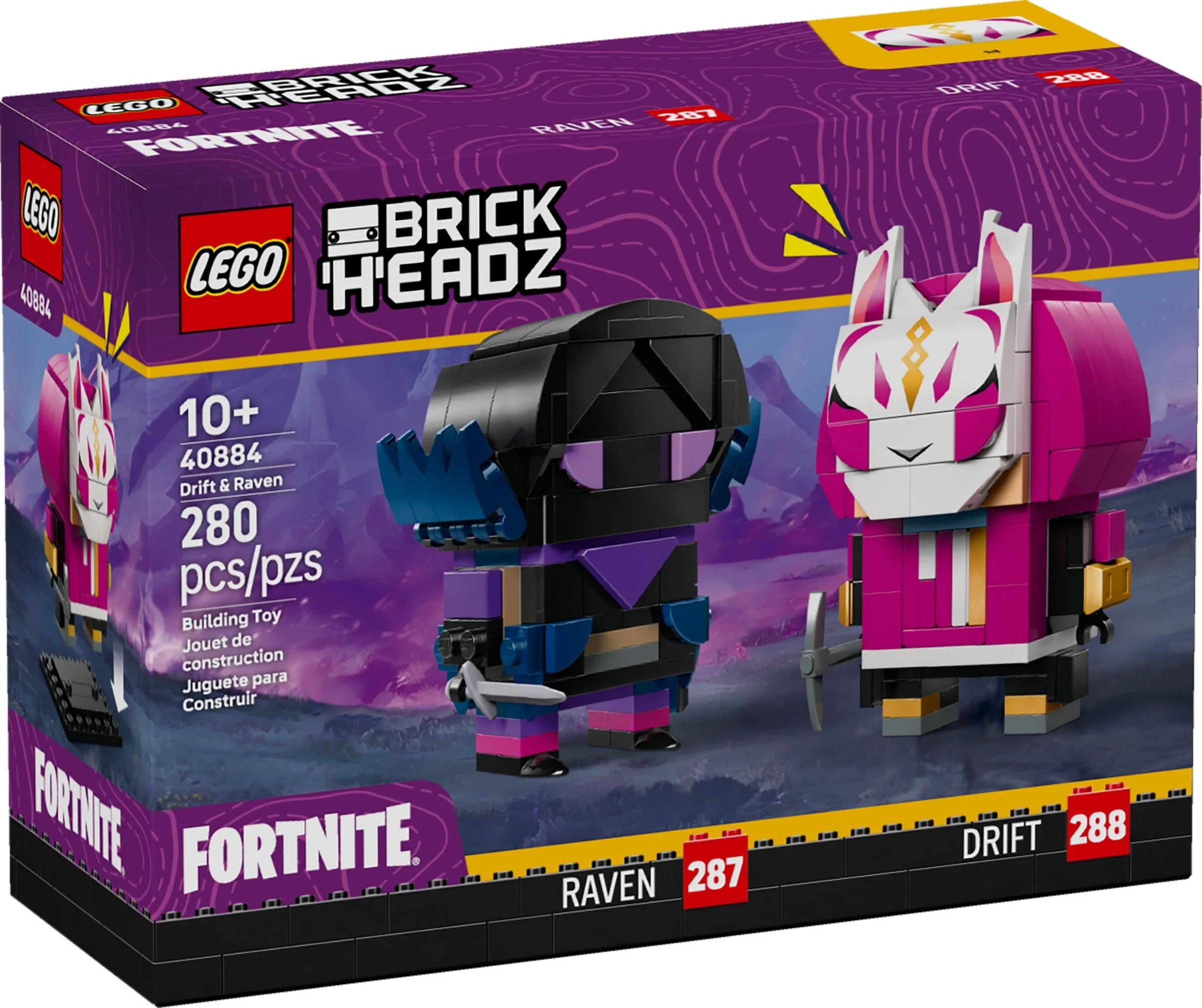 LEGO® 40884 Drift i Raven — Figurki