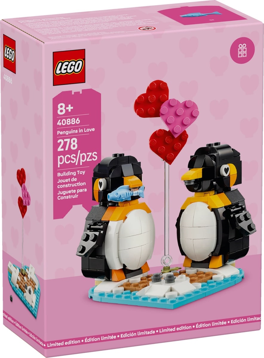 LEGO® 40886 Zakochane Pingwiny - zdjęcie 3