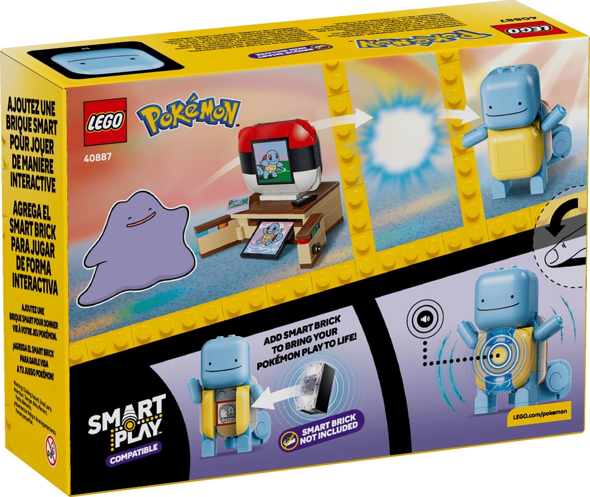 LEGO® 40887 Ditto as Squirtle: Movie Night - zdjęcie 3
