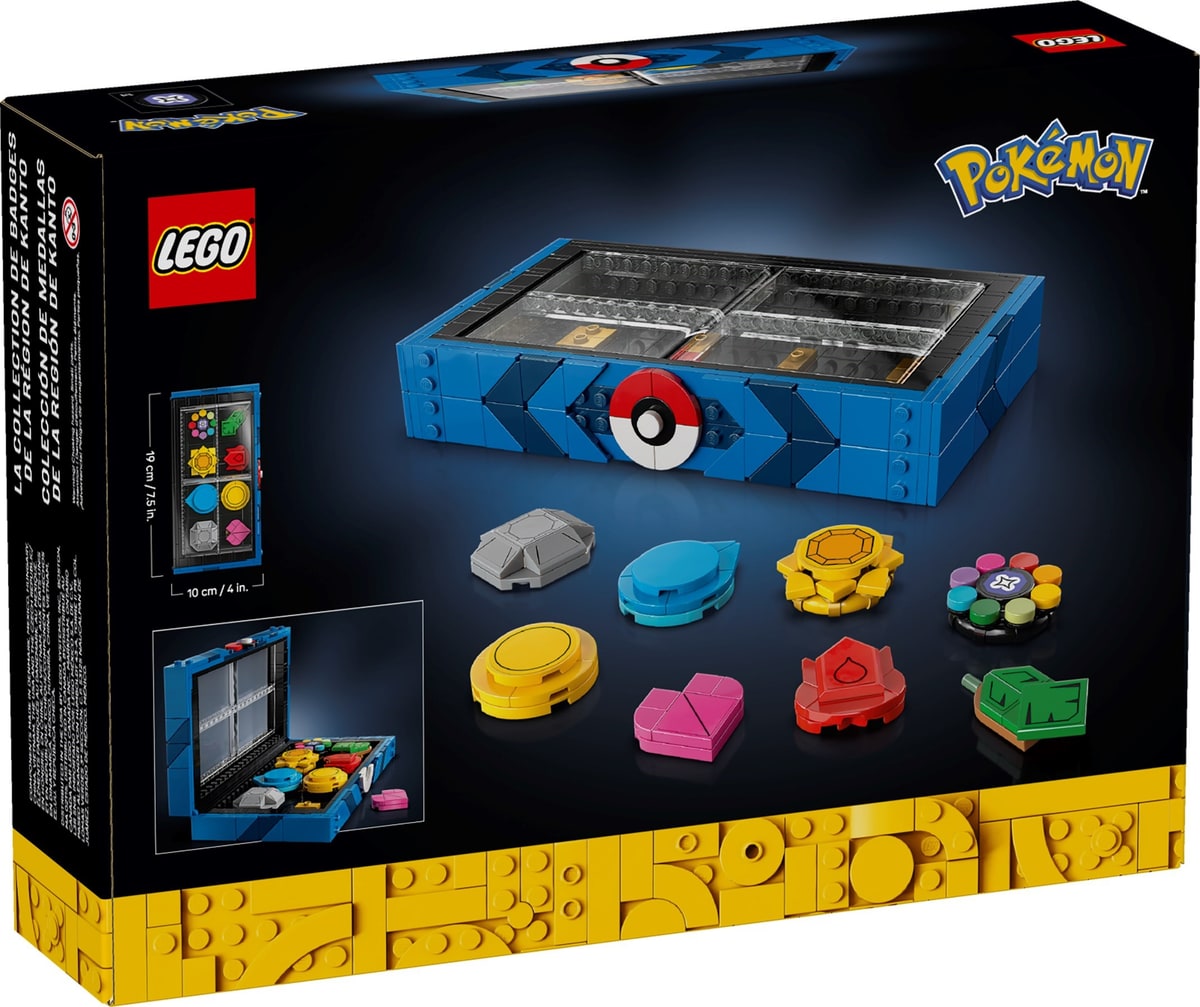 LEGO® 40892 Lego Pokemon Kolekcja odznak z regionu Kanto - zdjęcie 4