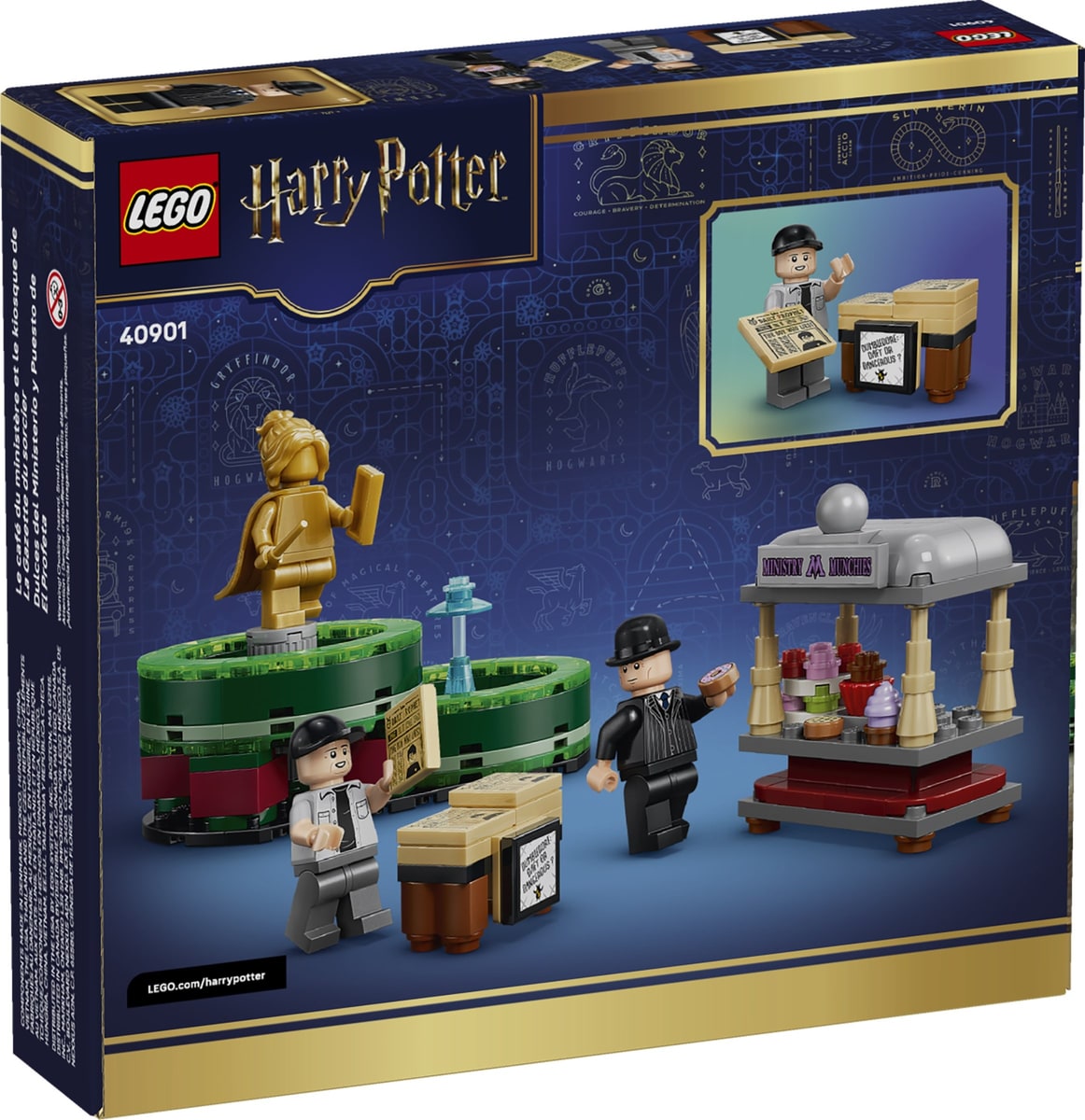 LEGO® 40901 Przekąski Ministerskie i Prorok Codzienny — stoiska - zdjęcie 2
