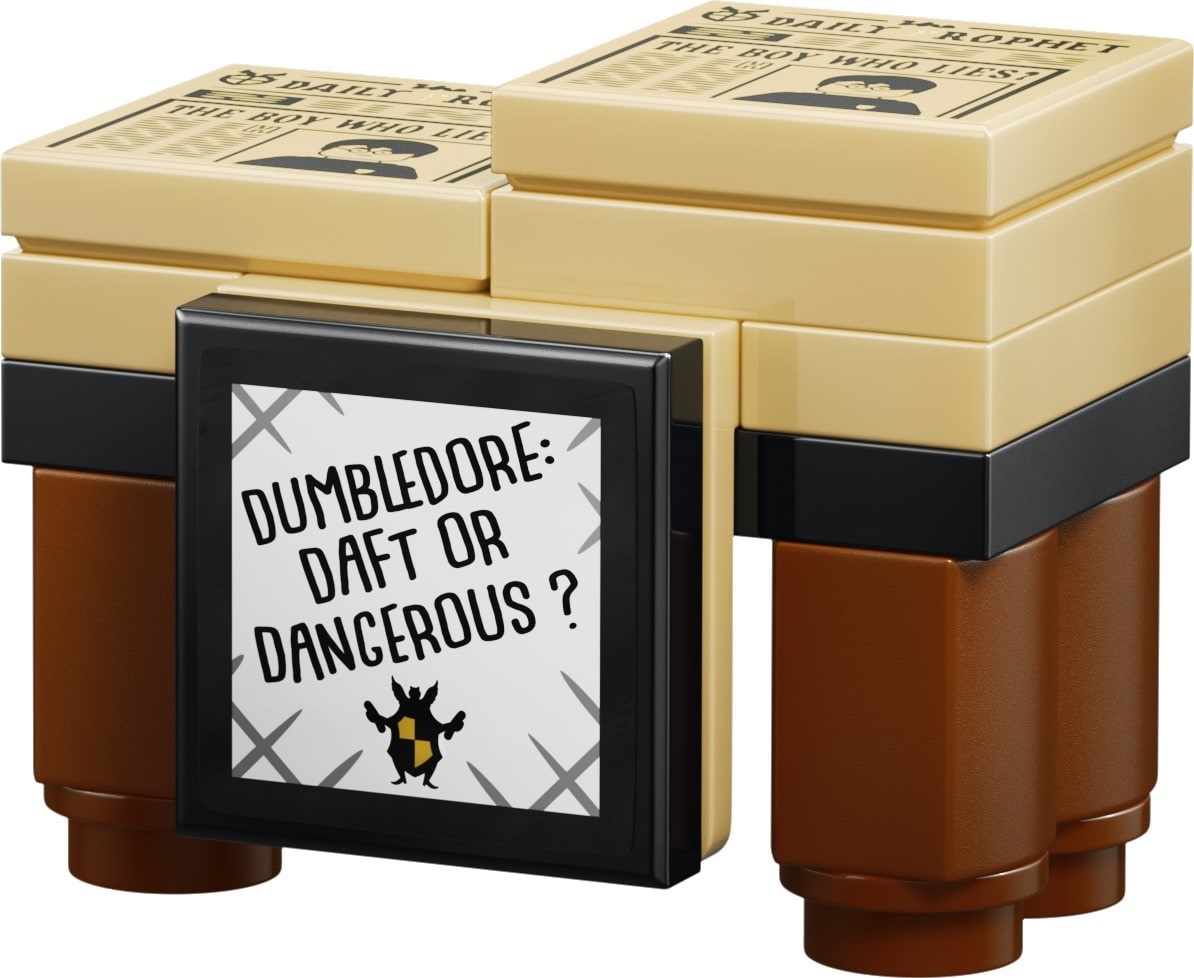 LEGO® 40901 Przekąski Ministerskie i Prorok Codzienny — stoiska - zdjęcie 3