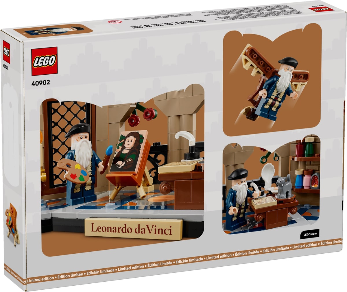 LEGO® 40902 Tribute To Leonardo Da Vinci - zdjęcie 2