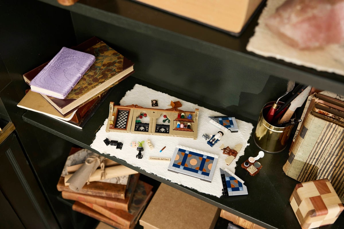 LEGO® 40902 Tribute To Leonardo Da Vinci - zdjęcie 3
