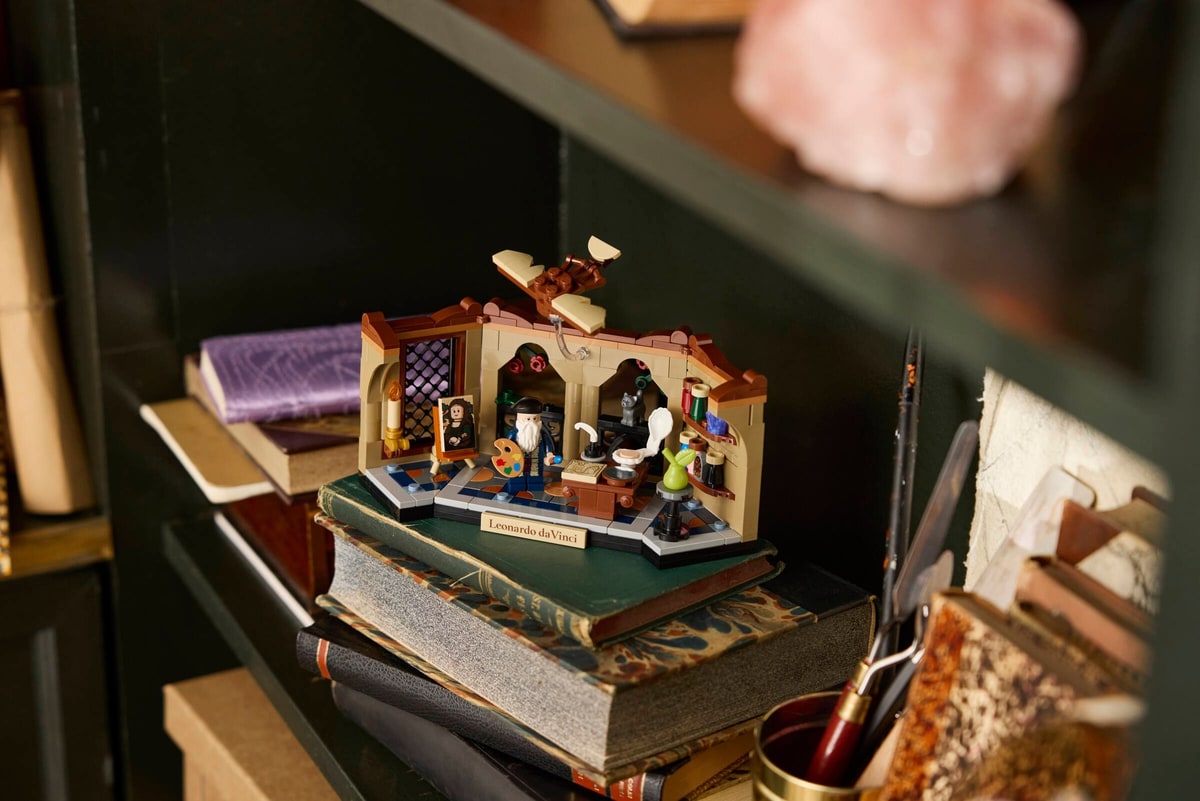 LEGO® 40902 Tribute To Leonardo Da Vinci - zdjęcie 4