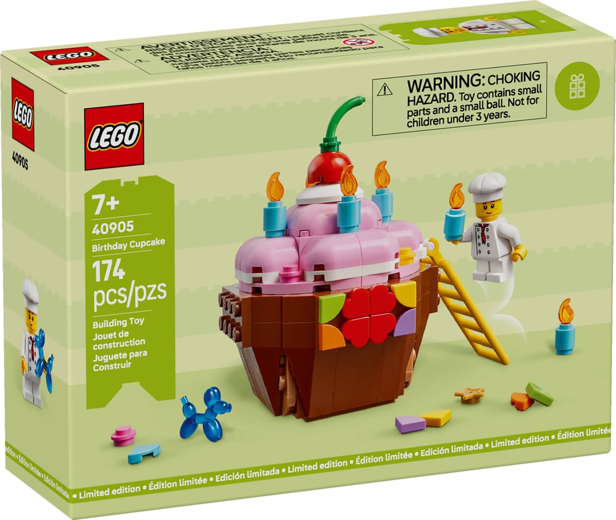 LEGO® 40905 Birthday Cupcake - zdjęcie 3