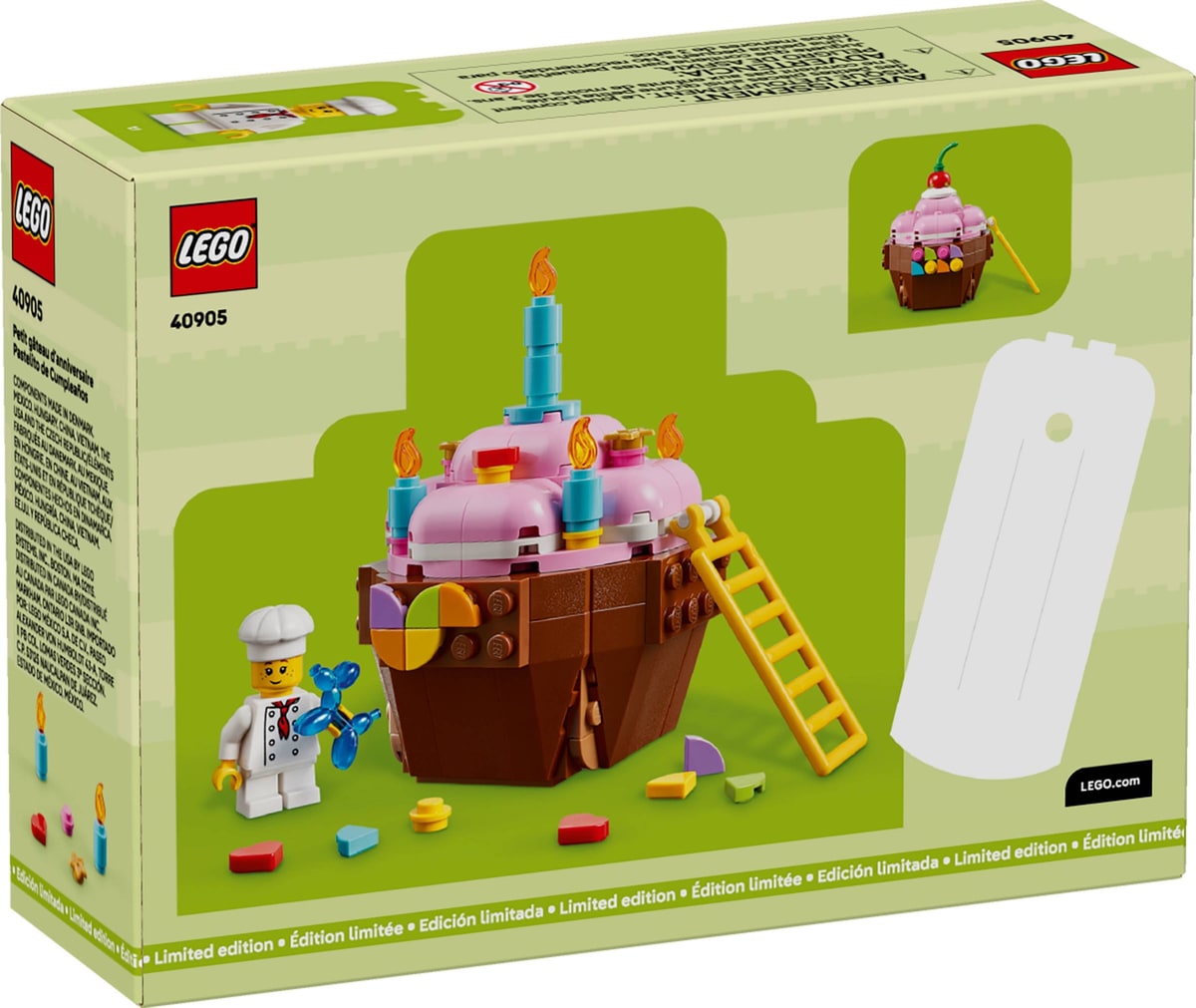 LEGO® 40905 Birthday Cupcake - zdjęcie 5
