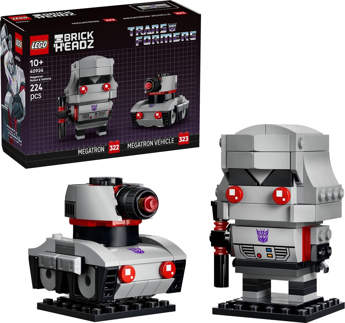 LEGO® 40924 Megatron jako robot i pojazd - zdjęcie 8