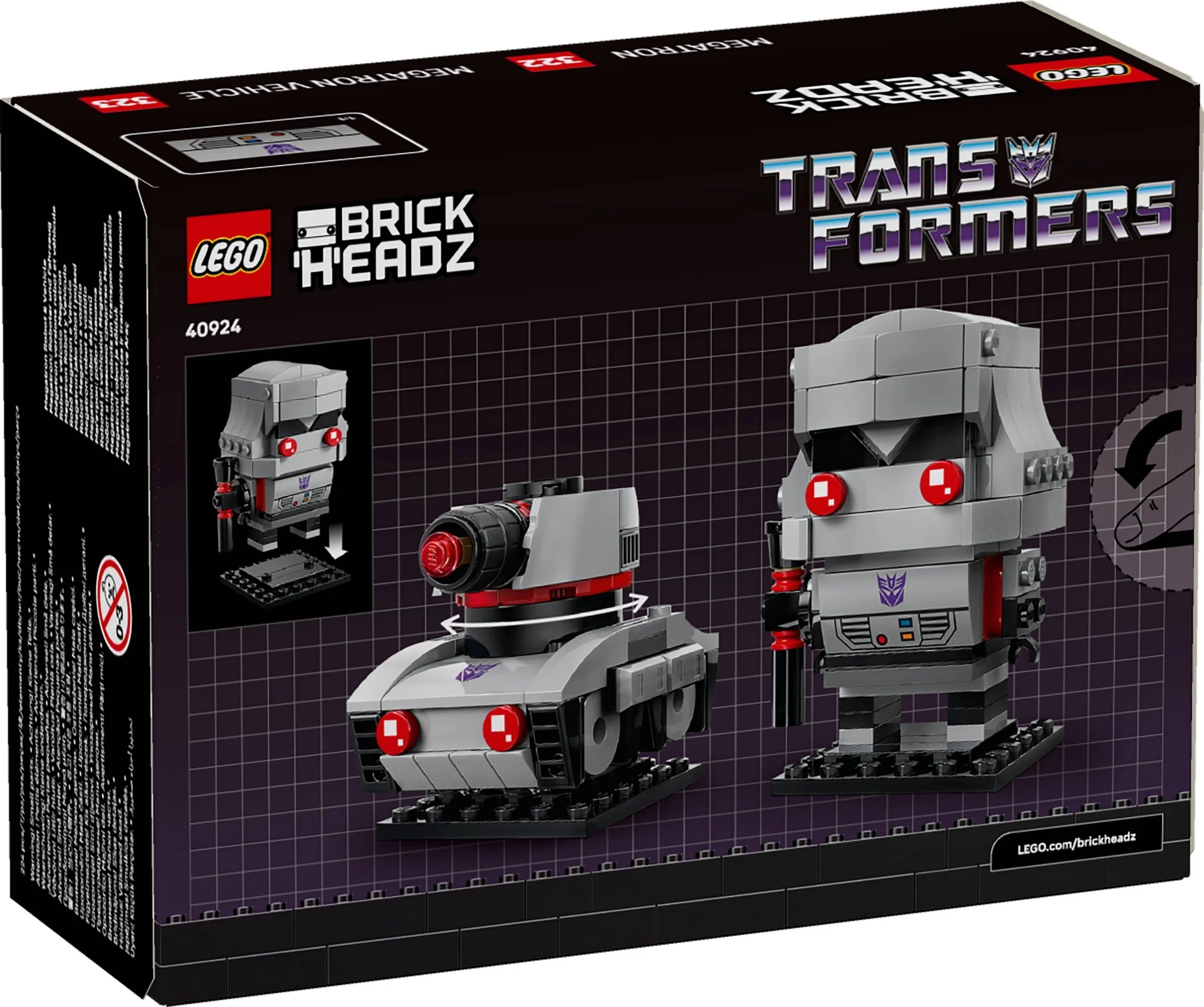 LEGO® 40924 Megatron jako robot i pojazd - zdjęcie 3