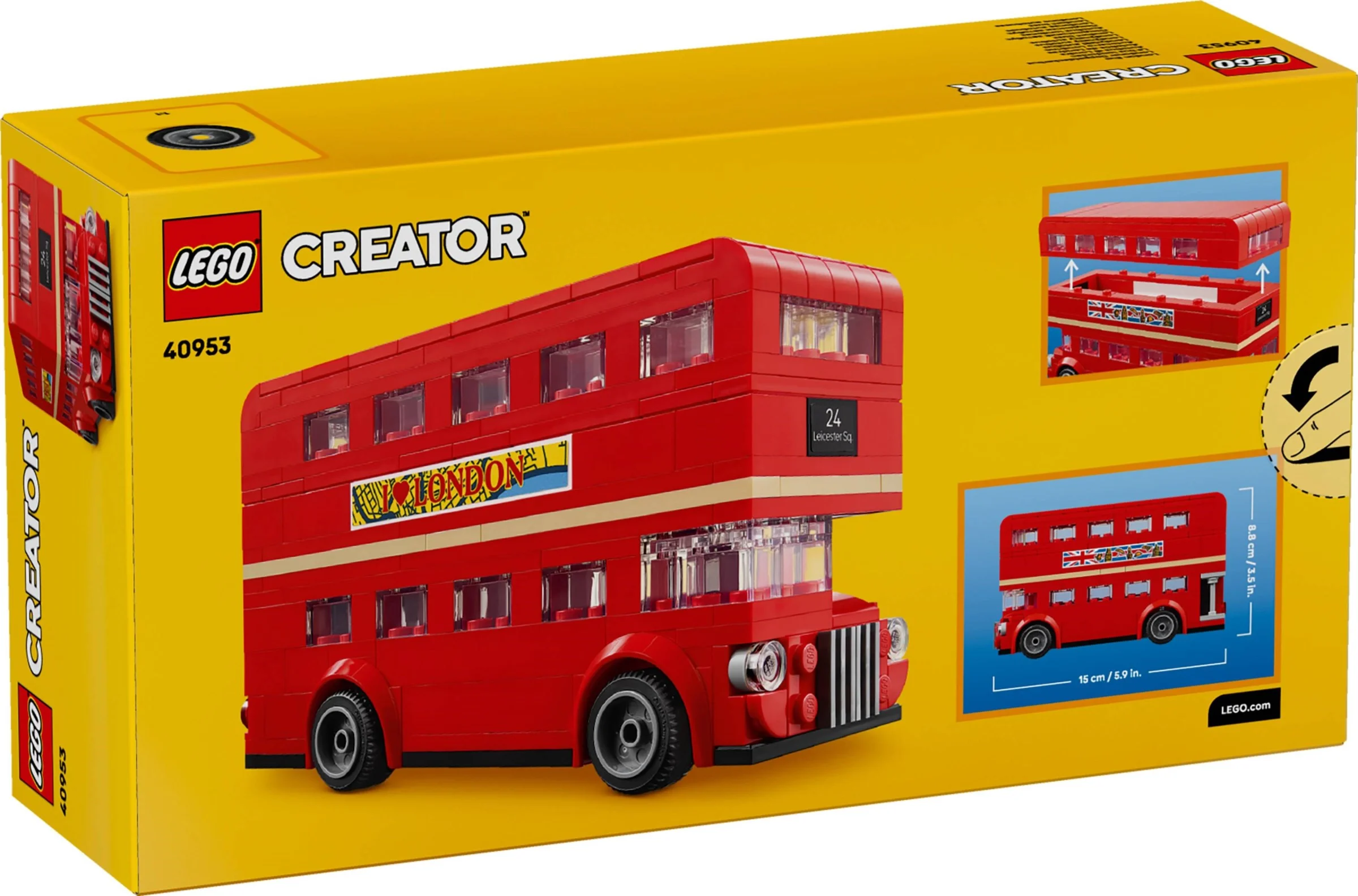 LEGO® 40953 Lego Creator Londyński autobus - zdjęcie 3