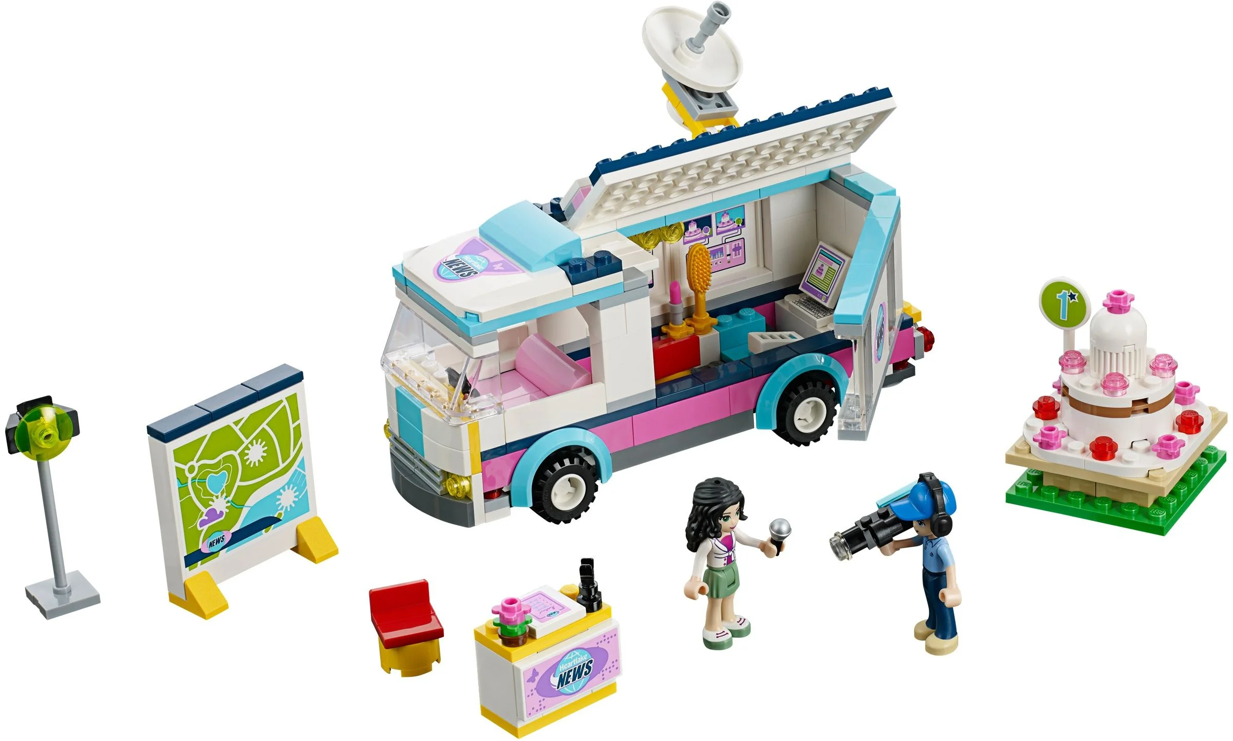 LEGO® 41056 Wóz Telewizyjny w Heartlake City - zdjęcie 17