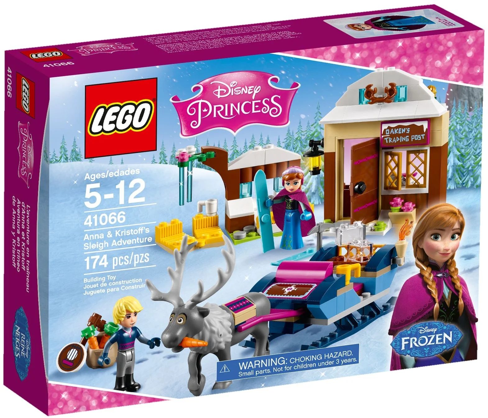 LEGO® 41066 Saneczkowa przygoda Anny i Kristoffa - zdjęcie 9