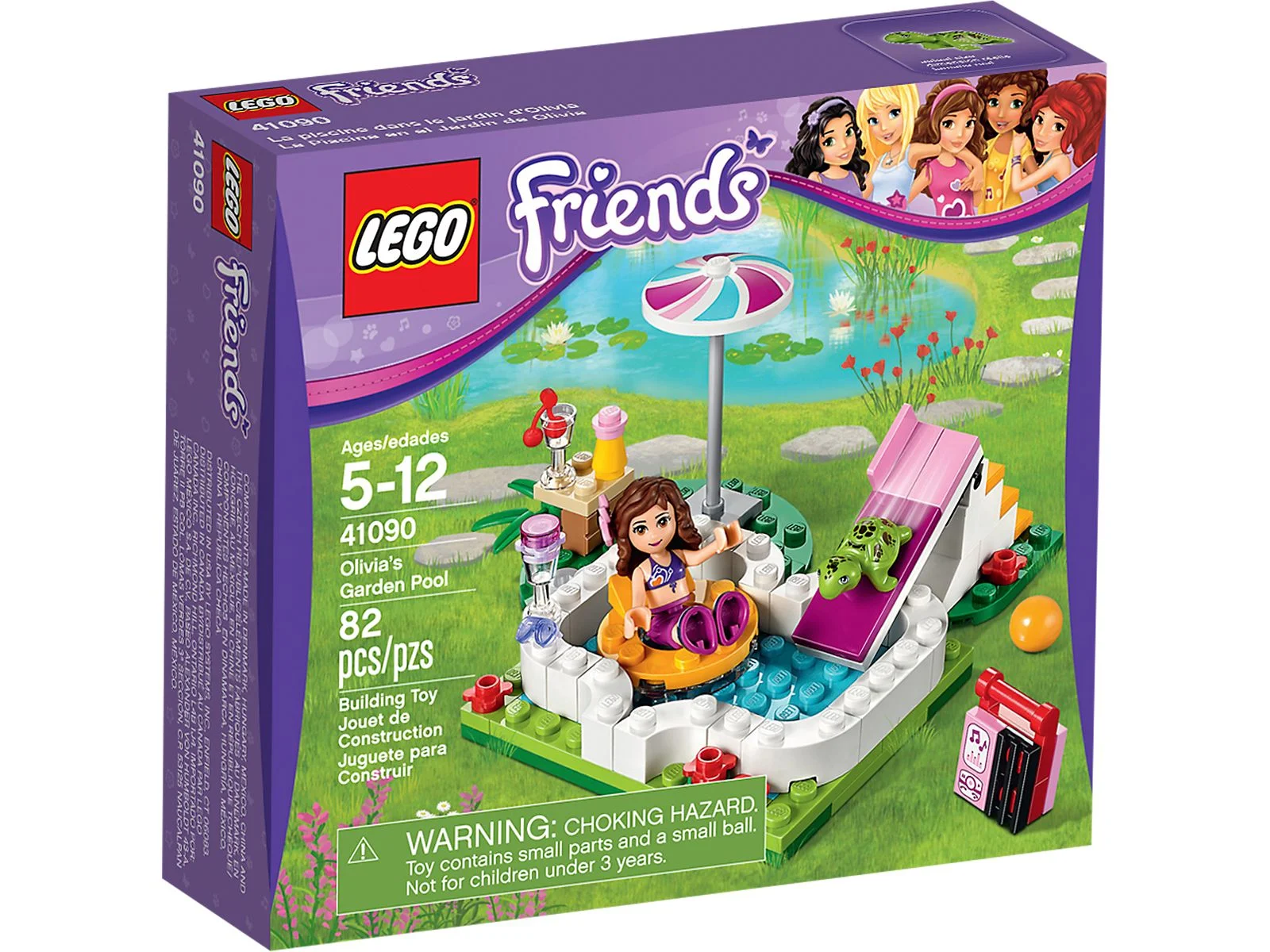 LEGO® 41090 Ogrodowy basen Olivii - zdjęcie 6
