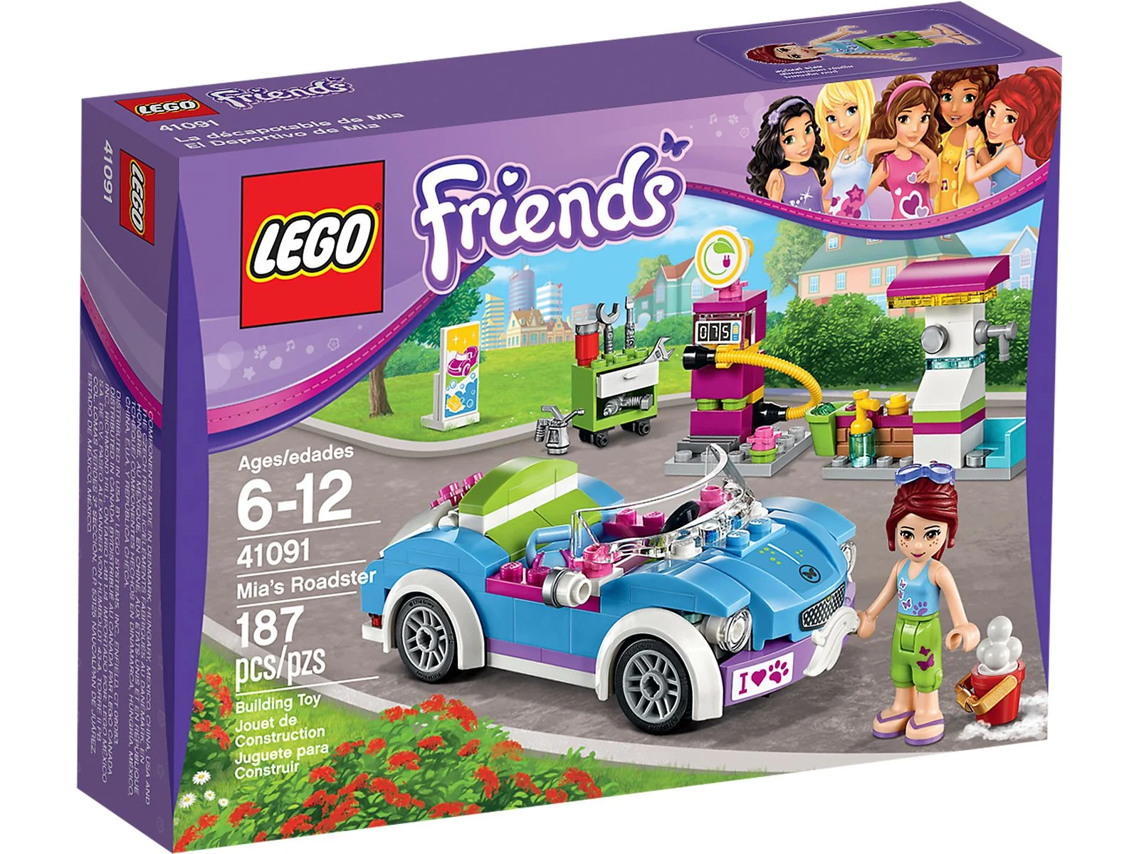 LEGO® 41091 Kabriolet Mii Bez Pudełka - zdjęcie 4