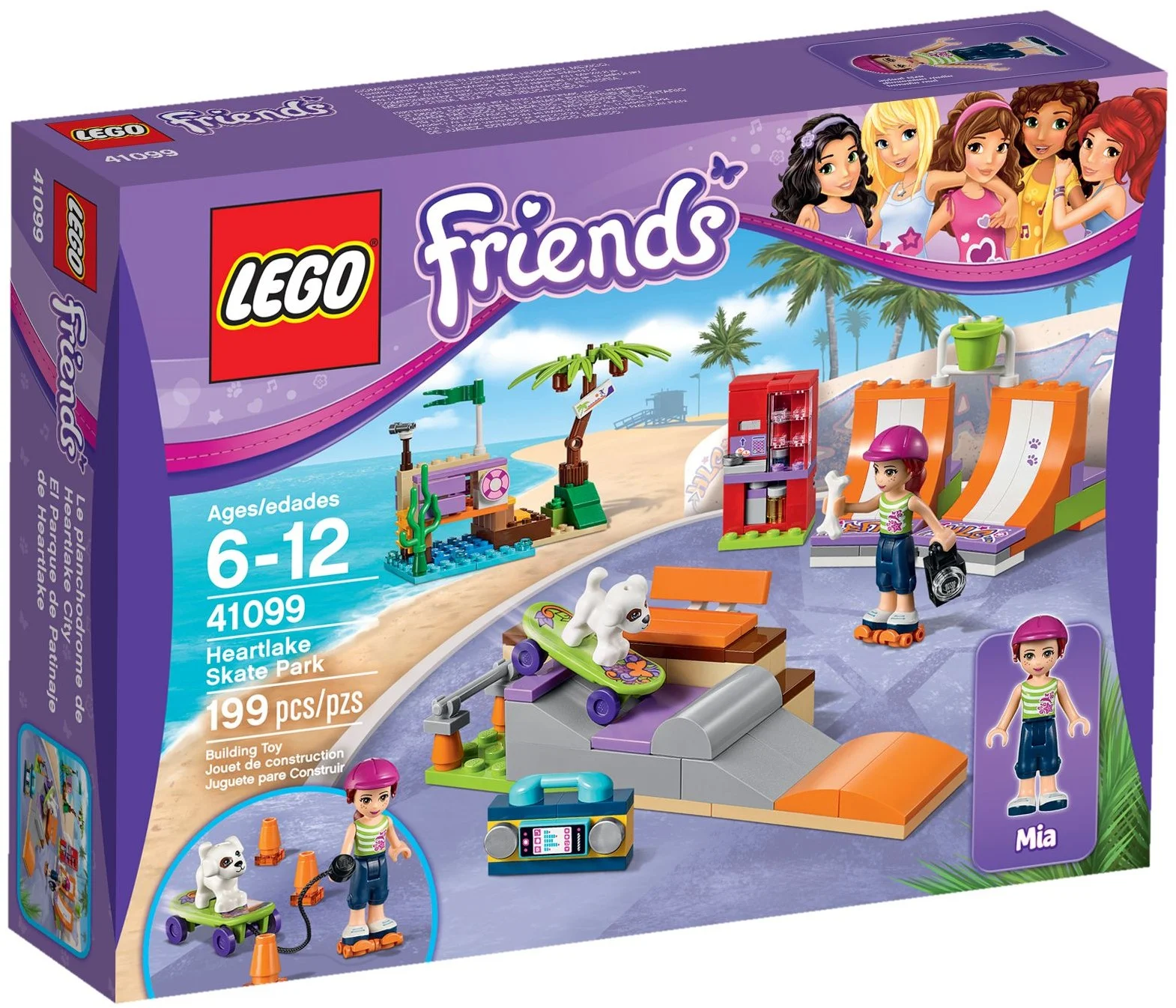LEGO® 41099 Skate Park w Heartlake - zdjęcie 9