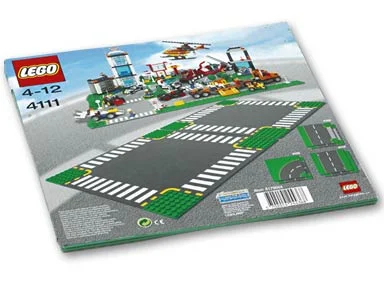 LEGO® 4111 Road Plates, Cross - zdjęcie 1