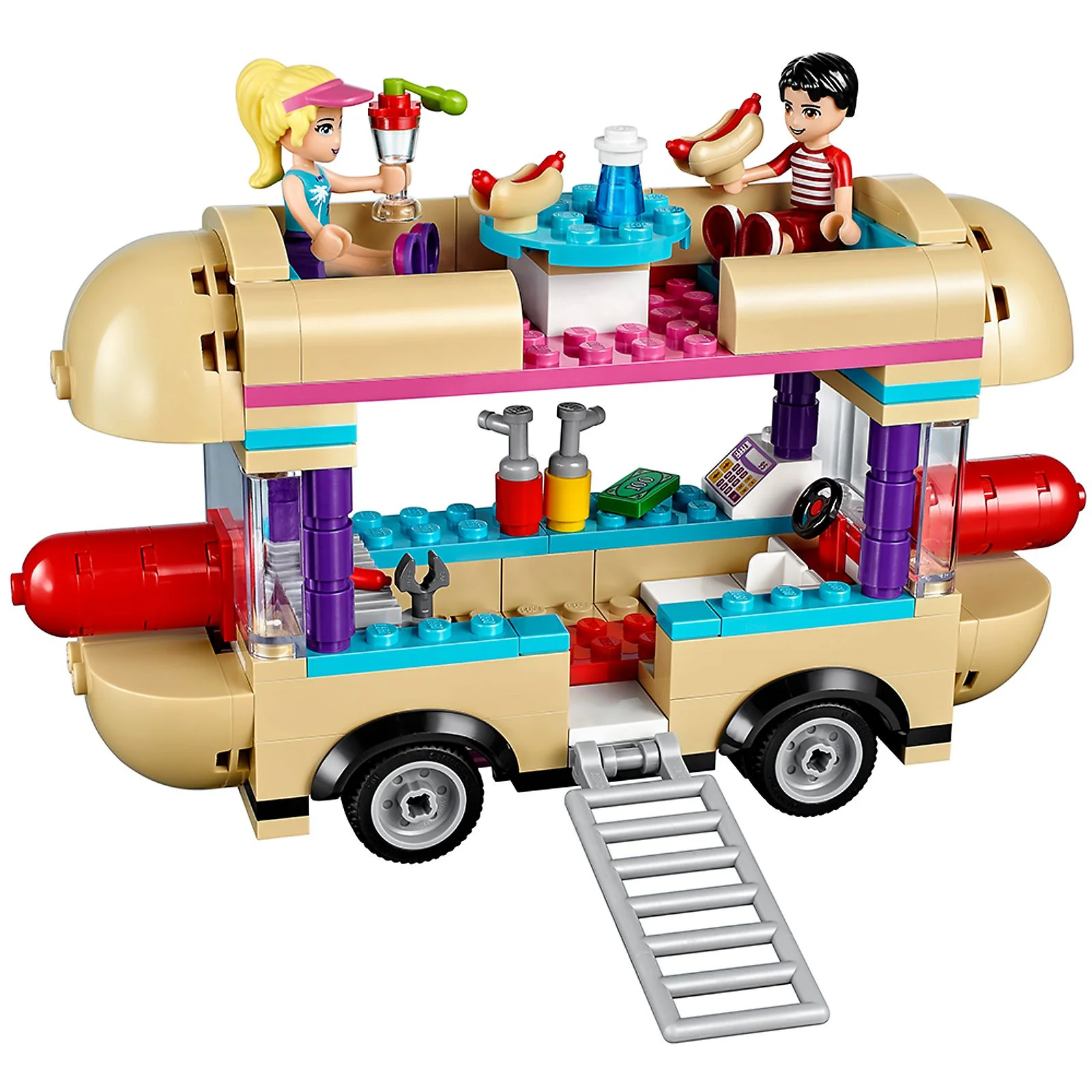 LEGO® 41129 Furgonetka z hot-dogami w parku rozrywki - zdjęcie 4