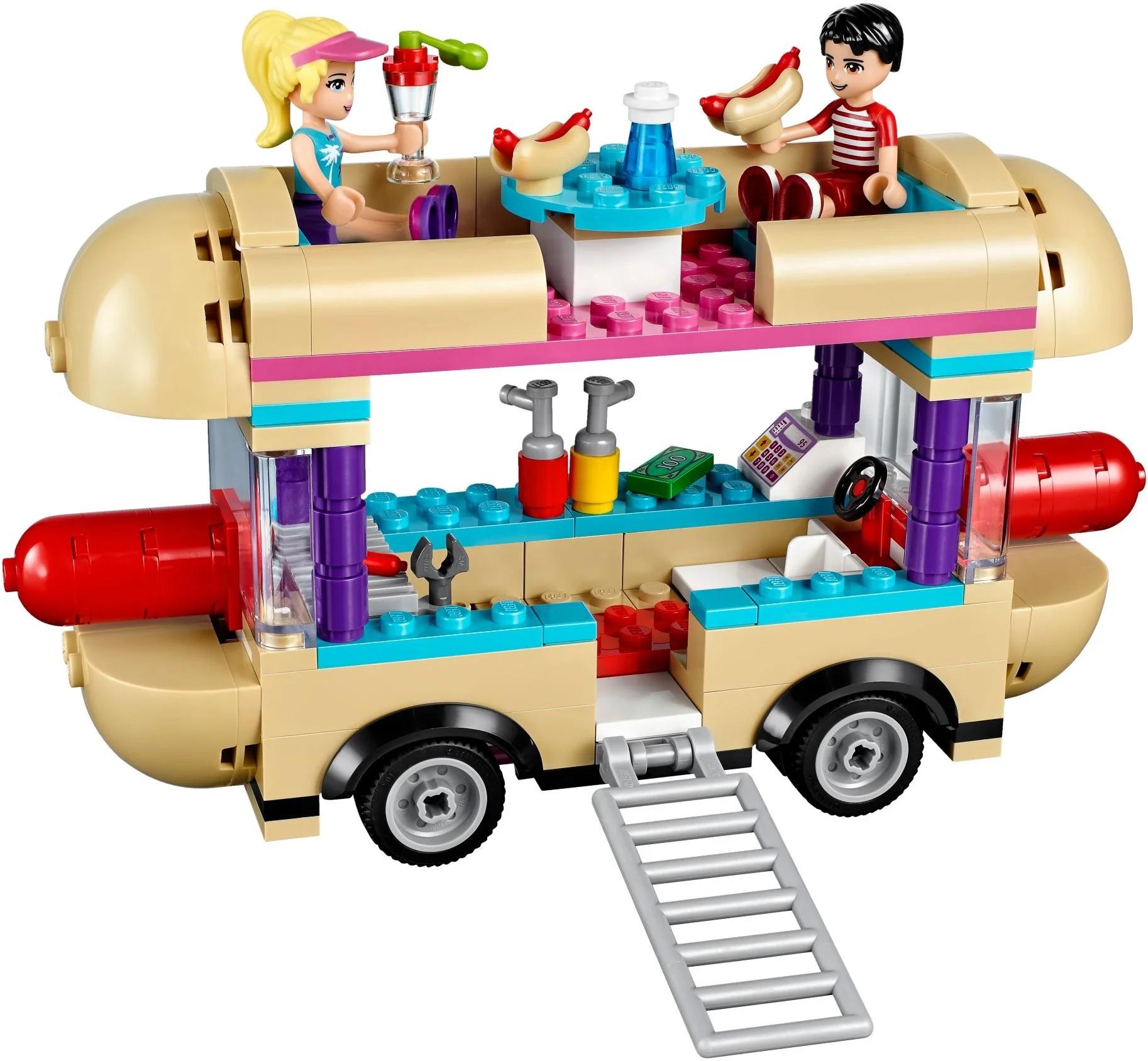 LEGO® 41129 Furgonetka z hot-dogami w parku rozrywki - zdjęcie 13
