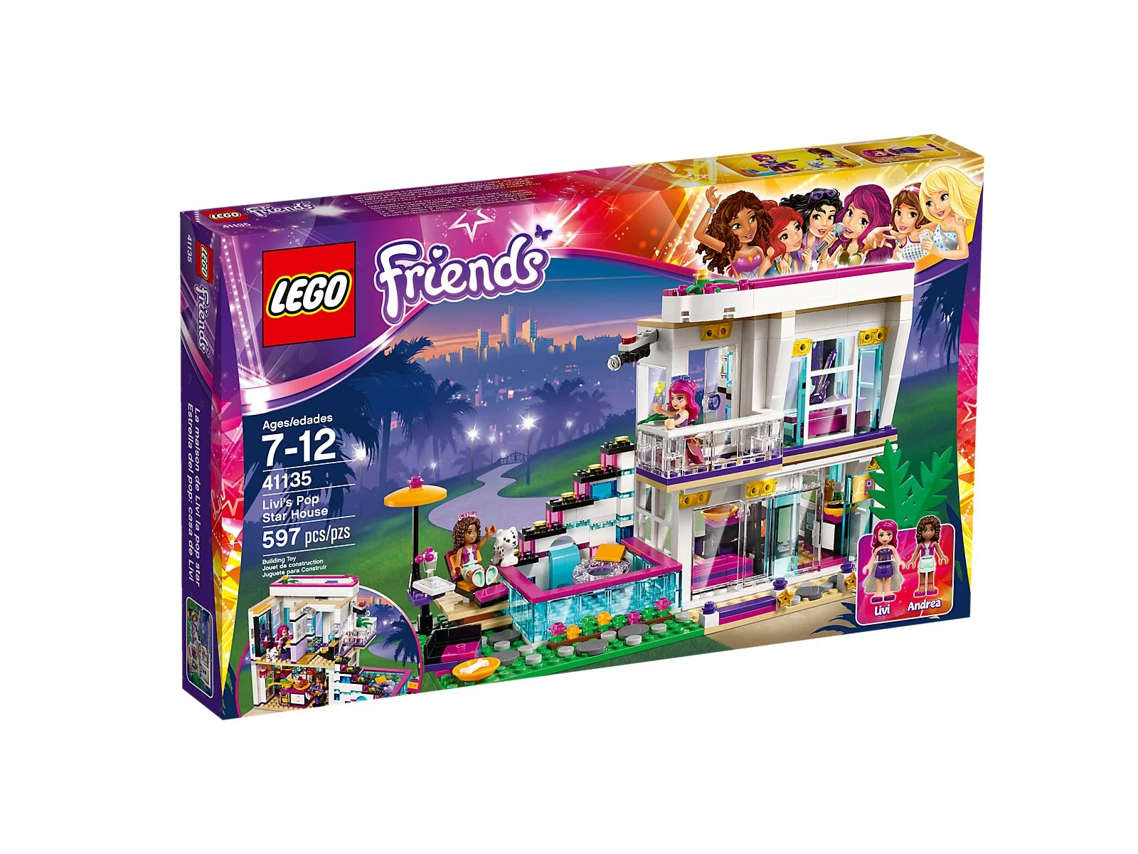 LEGO® 41135 Dom gwiazdy pop Livi - zdjęcie 4
