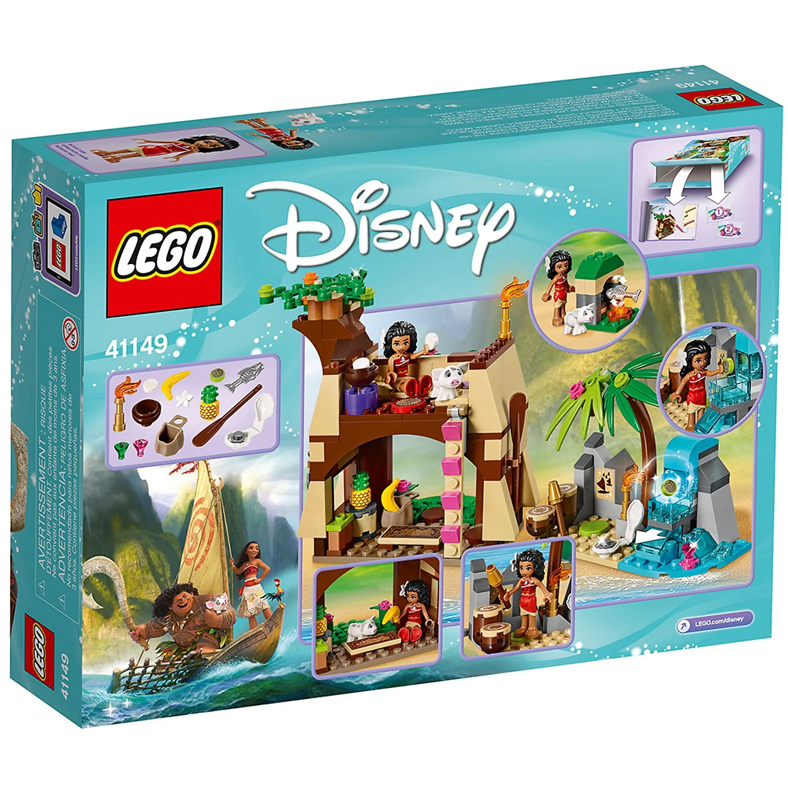 LEGO® 41149 Przygoda Vaiany na wyspie - zdjęcie 2