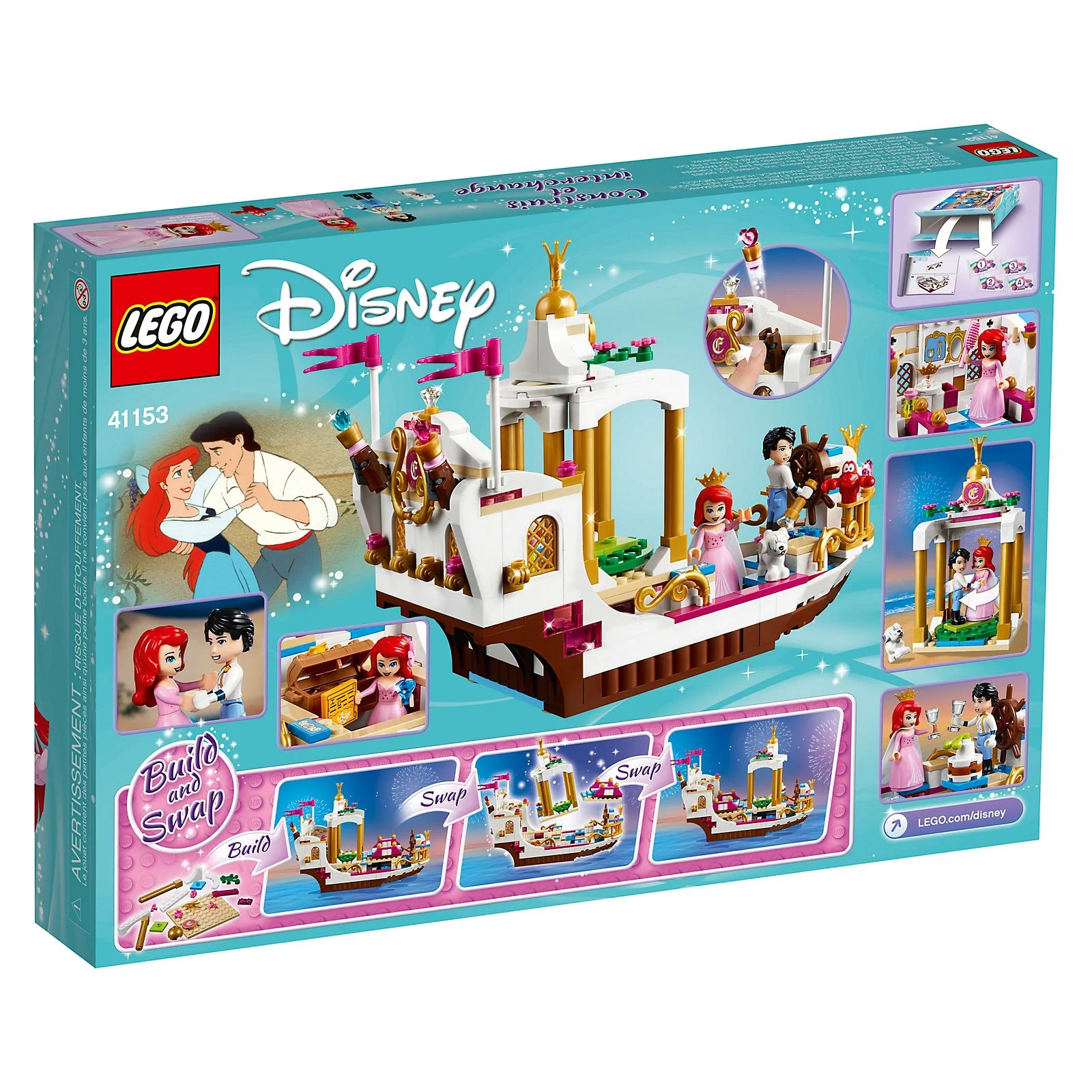 LEGO® 41153 Uroczysta łódź Ariel - zdjęcie 7