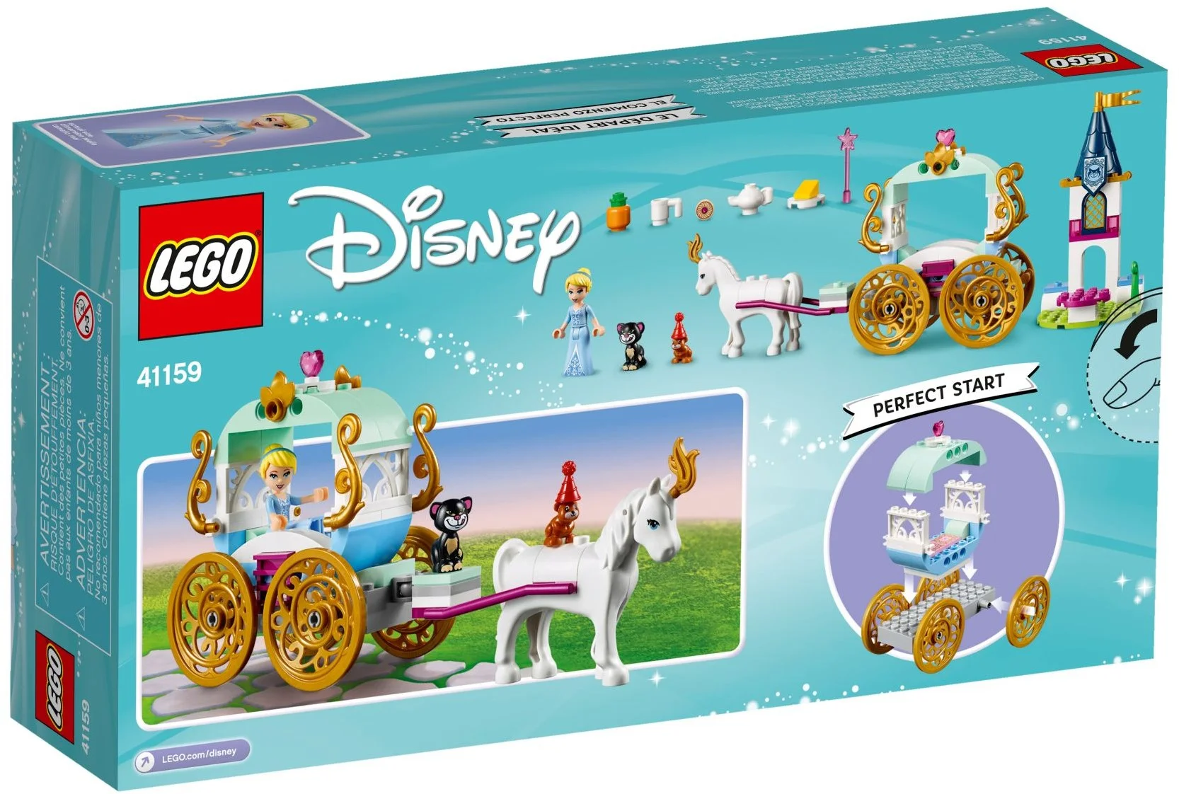 LEGO® 41159 Przejażdżka karetą Kopciuszka - zdjęcie 5