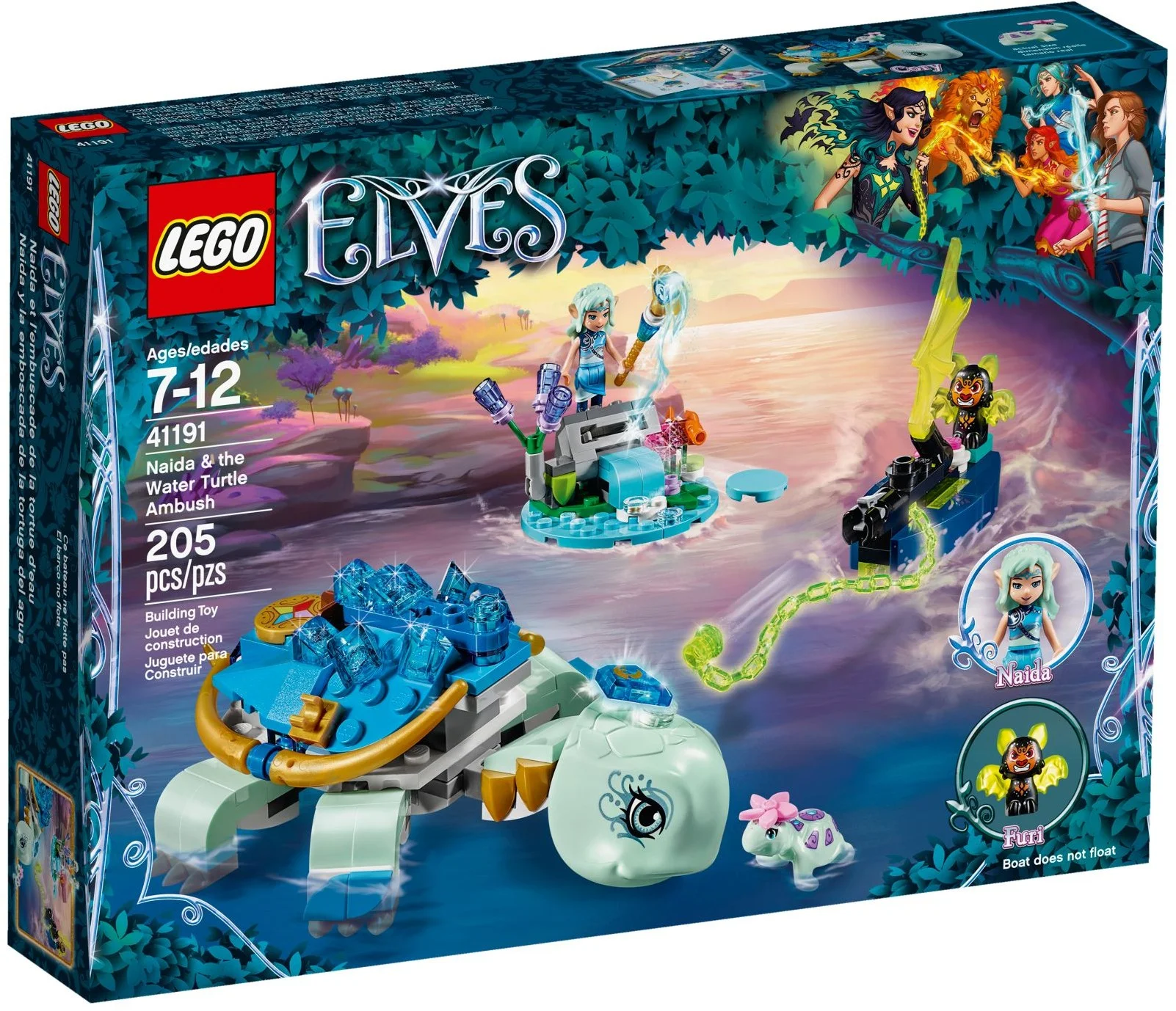 LEGO® 41191 Naida i zasadzka na żółwia wody - zdjęcie 2
