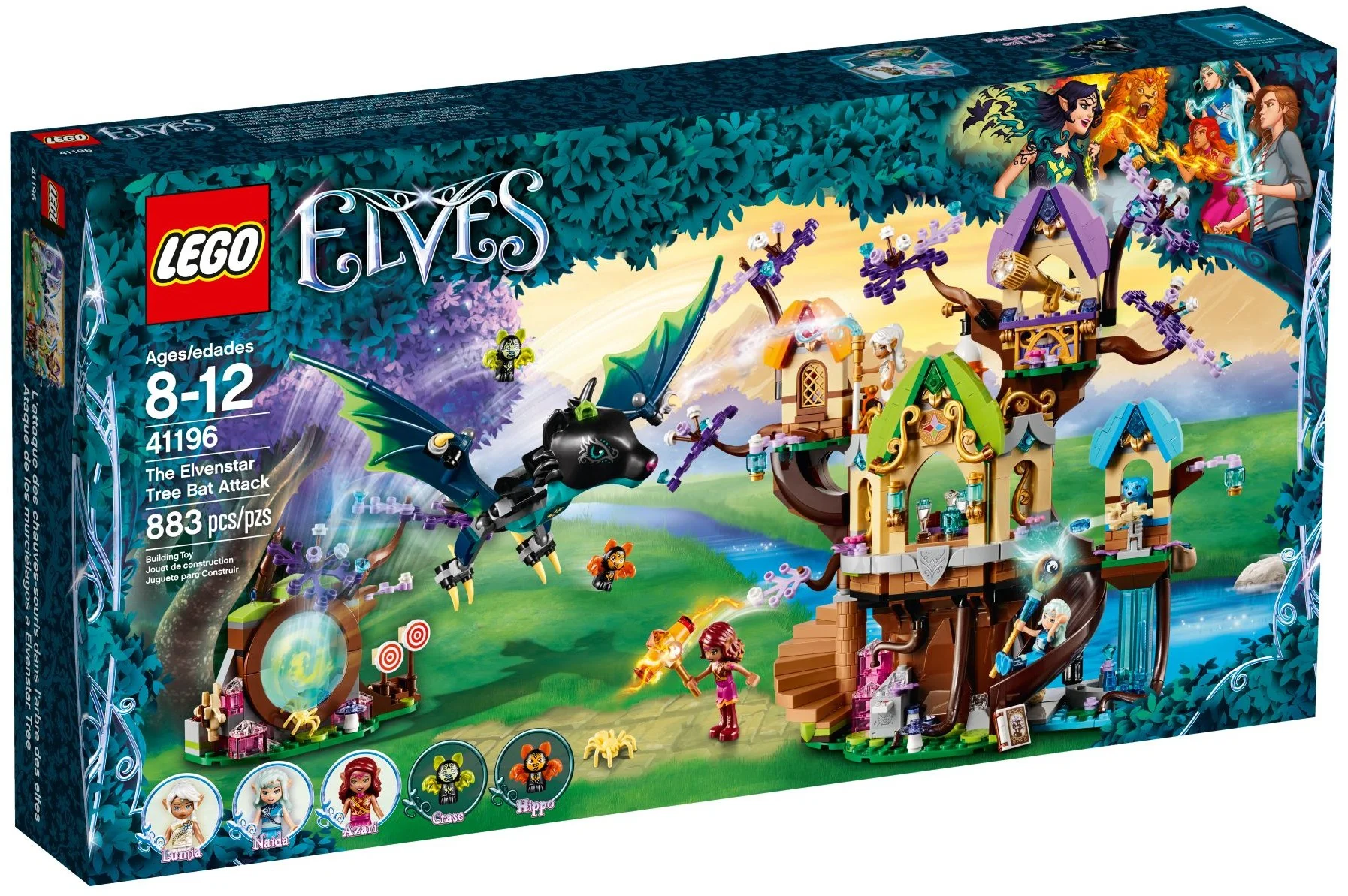 LEGO® 41196 Atak nietoperzy na Elvenstar Tree - zdjęcie 2