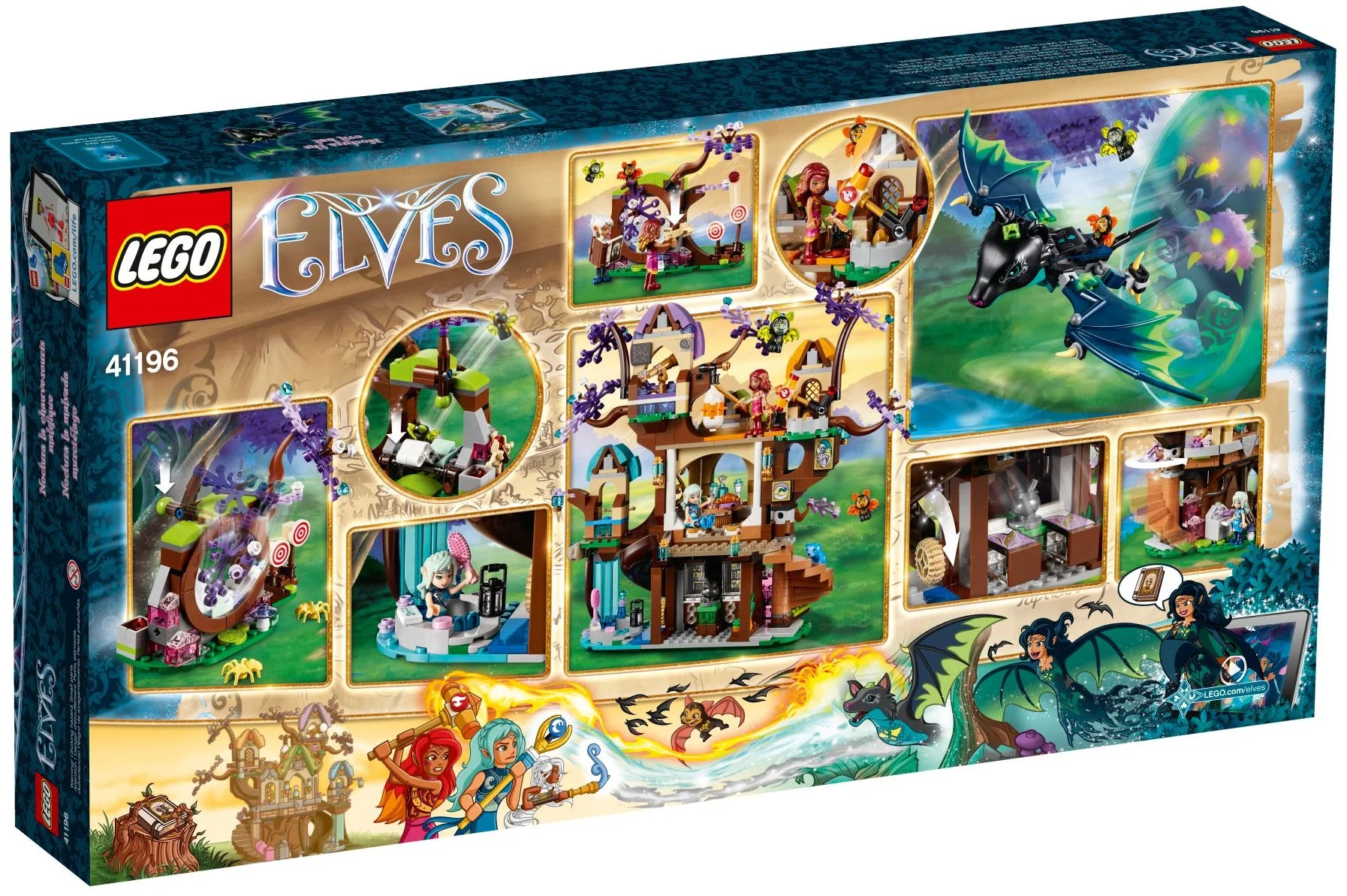 LEGO® 41196 Atak nietoperzy na Elvenstar Tree - zdjęcie 5