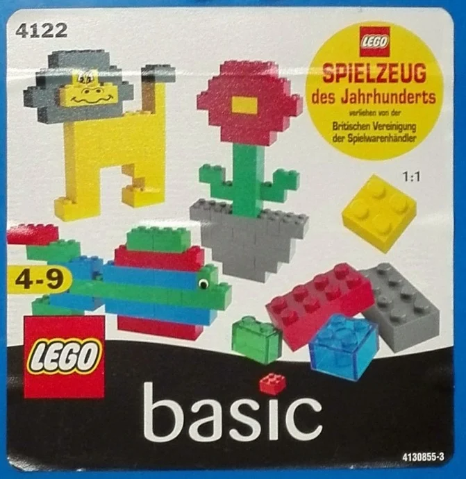 LEGO® 4122 Basic Building Set, 4+