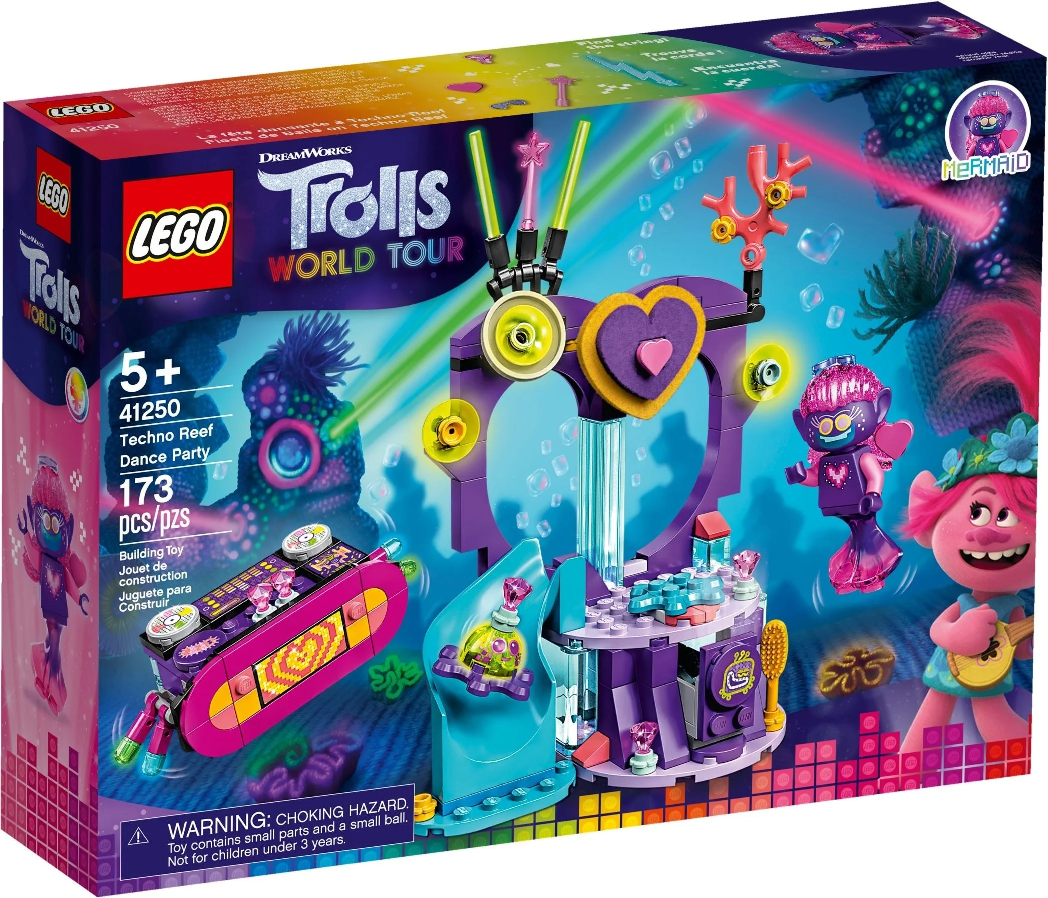 LEGO® 41250 Trolls Impreza Techno na Rafie
