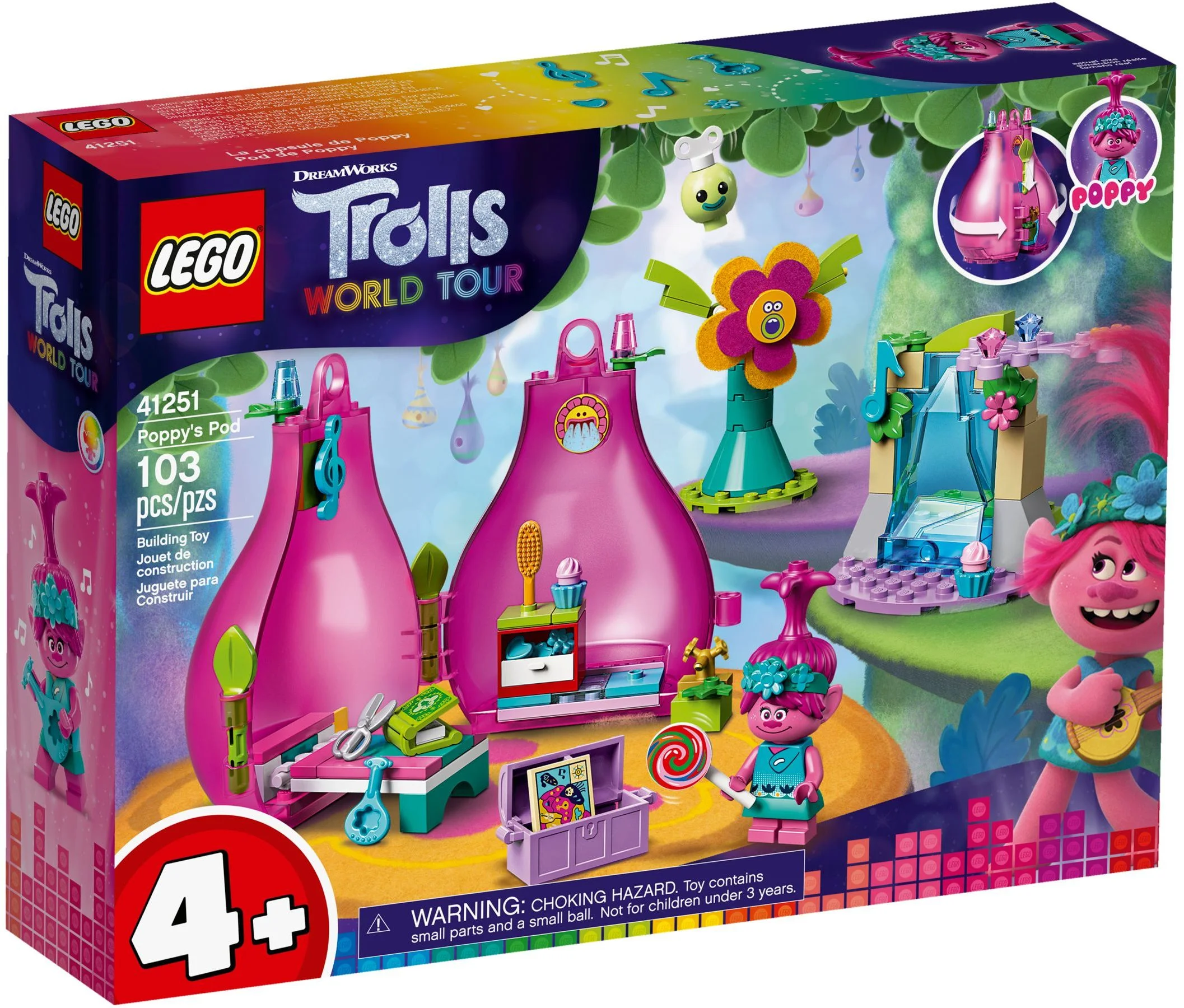 LEGO Trolls Owocowy domek Poppy