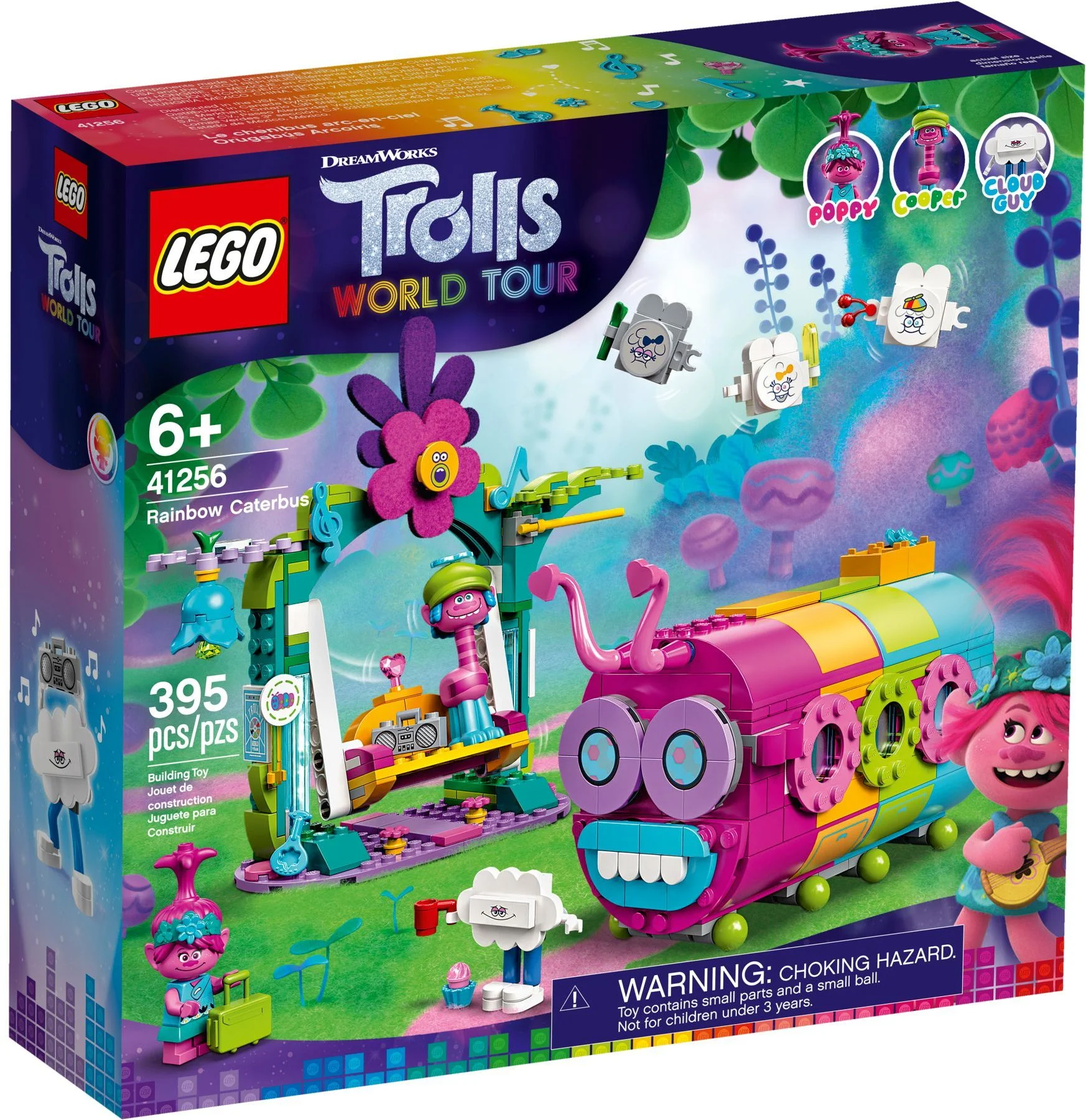 LEGO® 41256 Trolls World Tour Tęczowy gąsienicowóz Nowe - zdjęcie 2