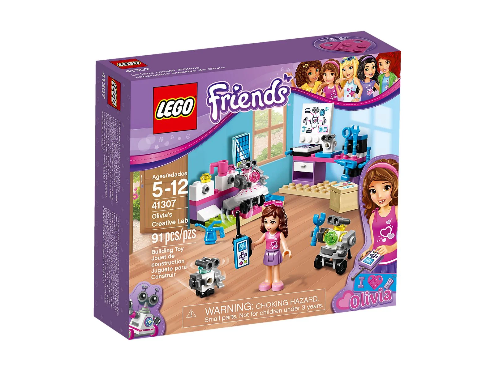 LEGO® 41307 Kreatywne laboratorium Olivii - zdjęcie 6