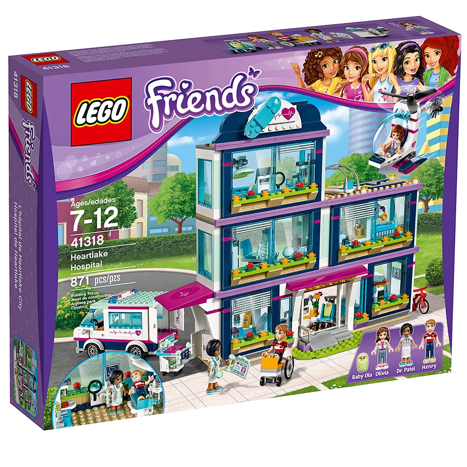 LEGO® 41318 Szpital w Heartlake - zdjęcie 4