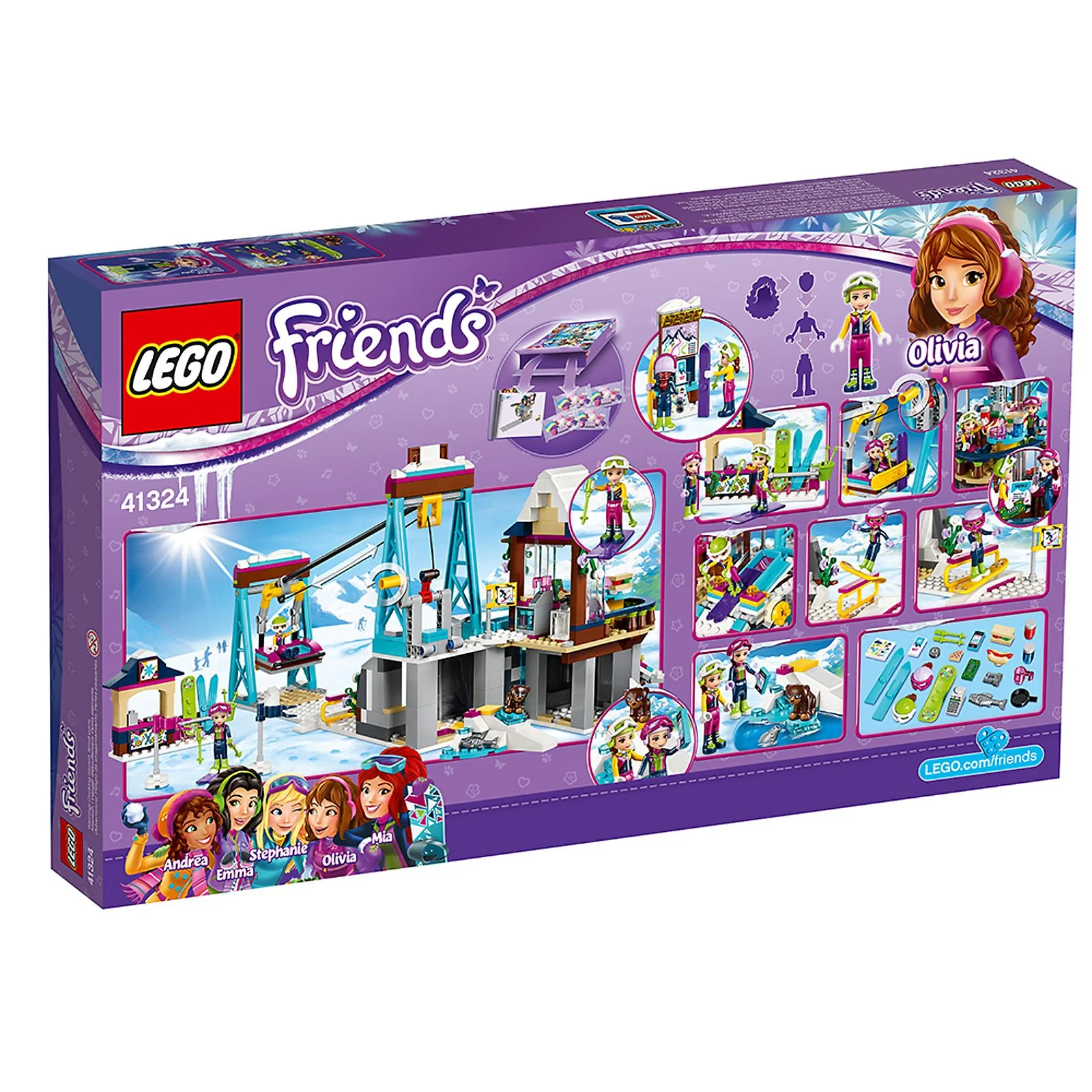 LEGO® 41324 Wyciąg narciarski w zimowym kurorcie - zdjęcie 2