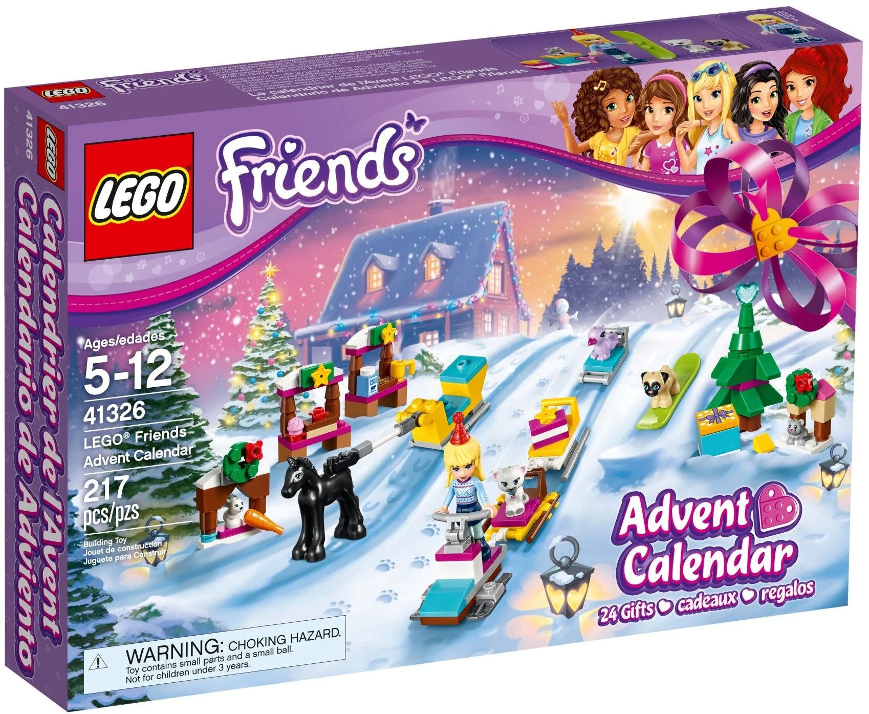 LEGO® 41326 Kalendarz Adwentowy Friends 2017 - zdjęcie 2