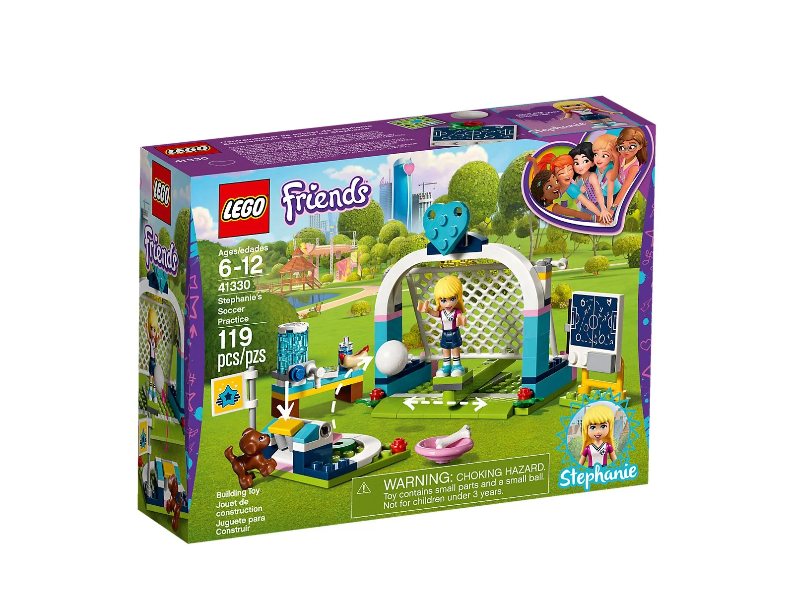 LEGO® 41330 Trening piłkarski Stephanie - zdjęcie 3