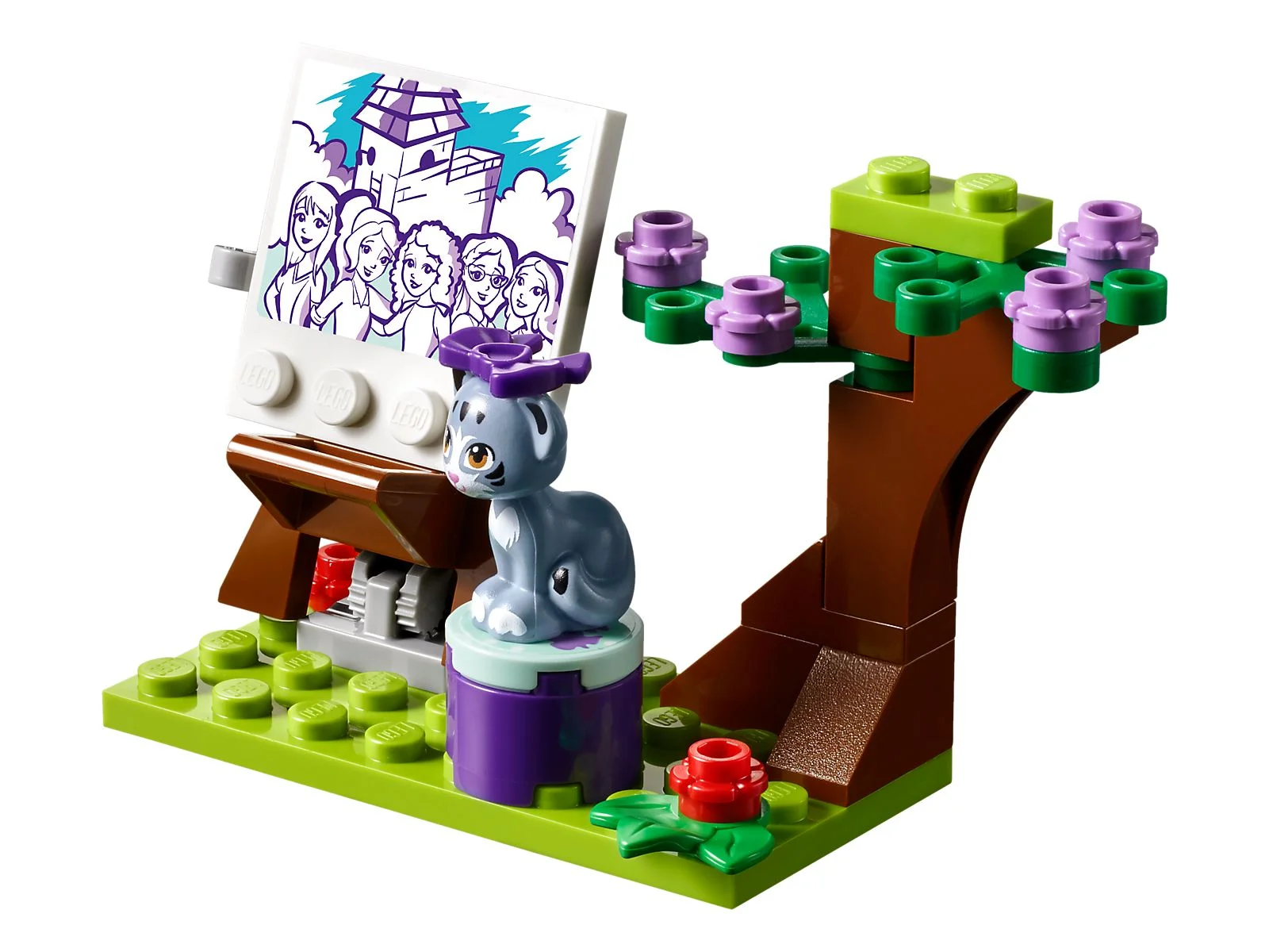 LEGO® 41332 Stoisko z rysunkami Emmy - zdjęcie 3