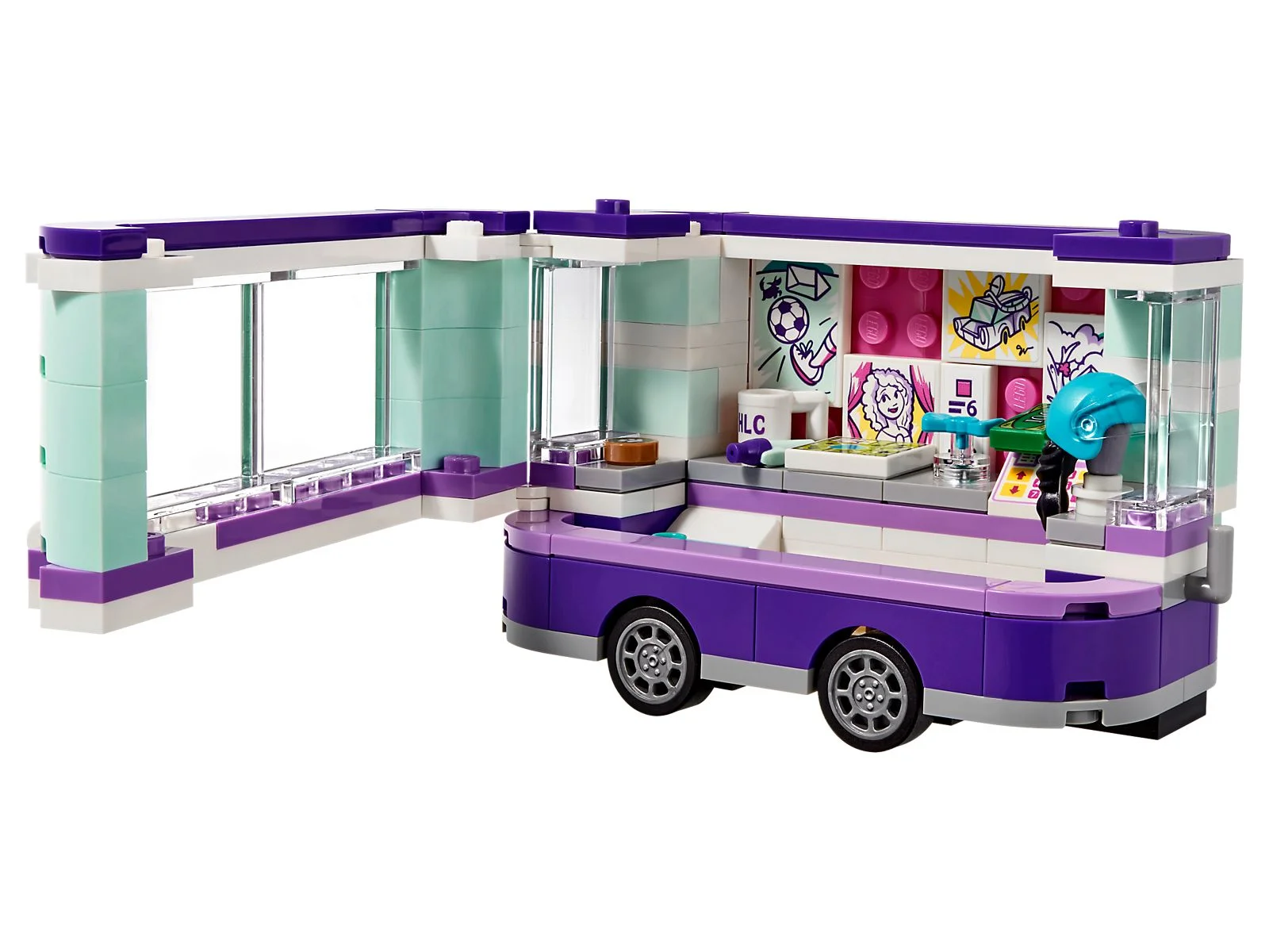 LEGO® 41332 Stoisko z rysunkami Emmy - zdjęcie 4