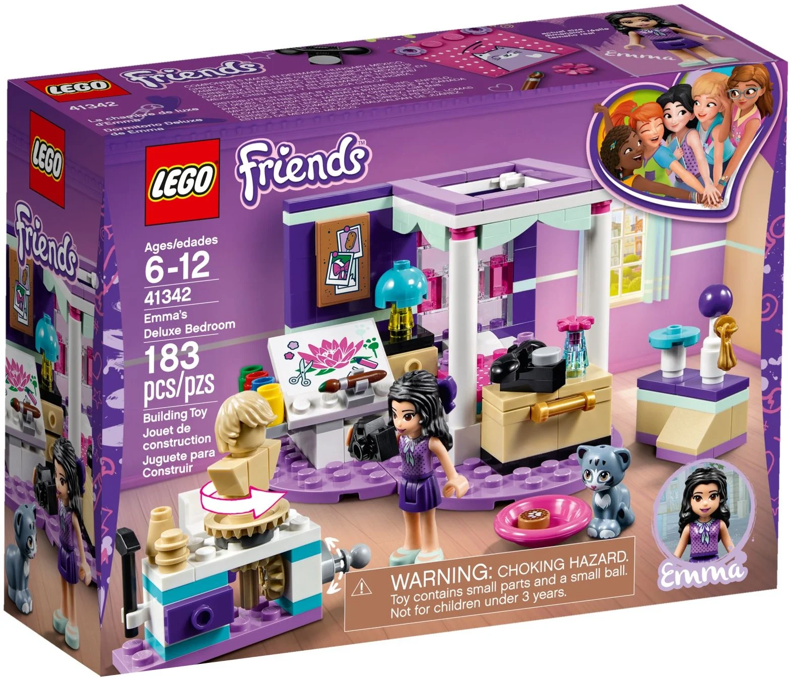 LEGO® 41342 Sypialnia Emmy - zdjęcie 2