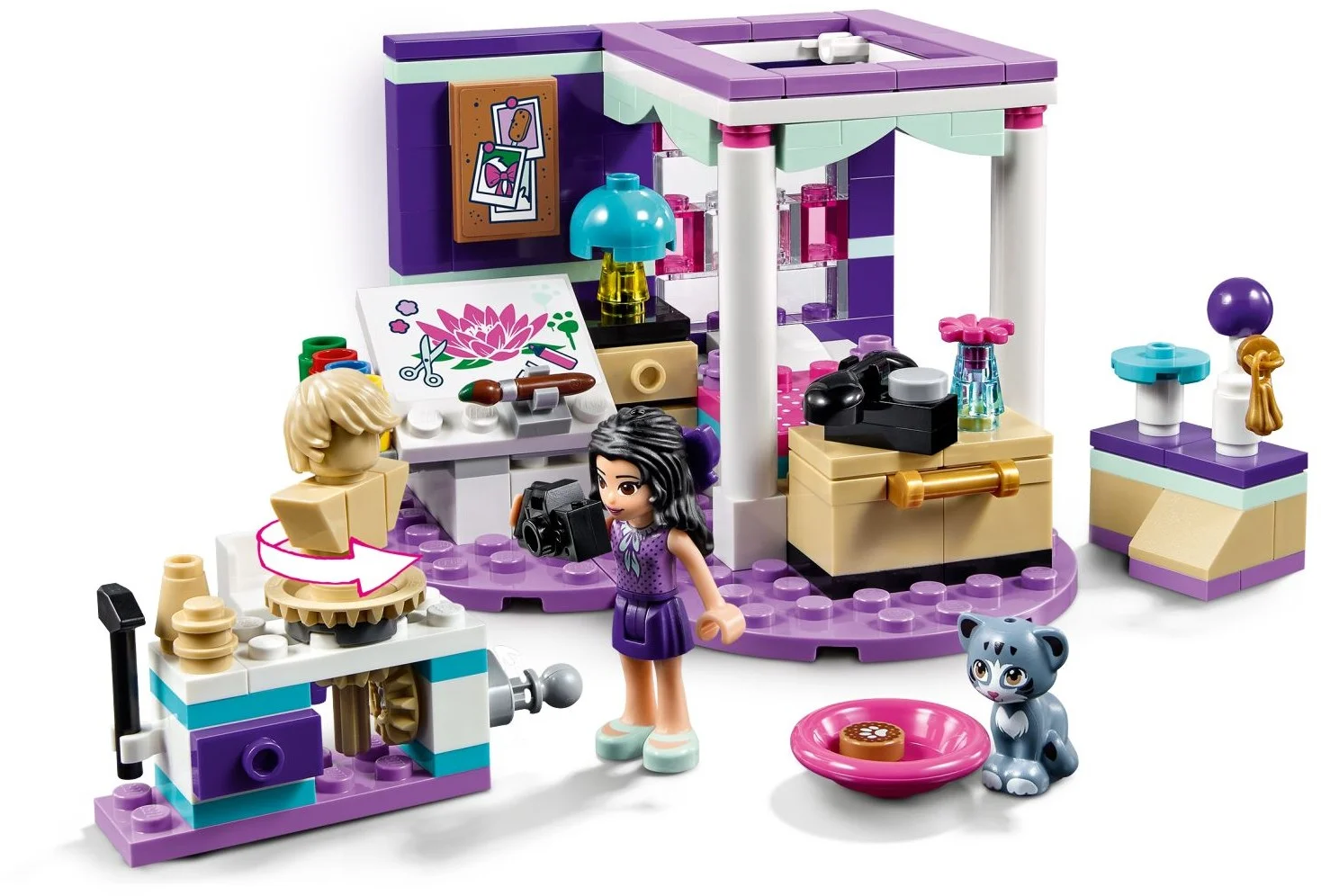 LEGO® 41342 Sypialnia Emmy - zdjęcie 3