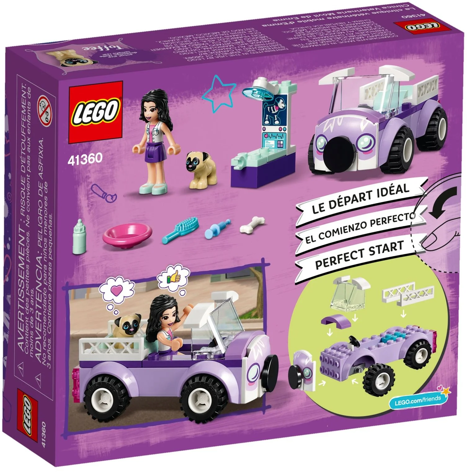 LEGO® 41360 Mobilna klinika weterynaryjna Emmy - zdjęcie 4