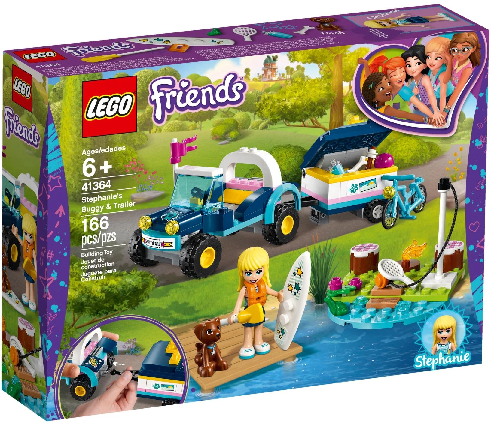 LEGO® 41364 Łazik z przyczepką Stephanie - zdjęcie 2