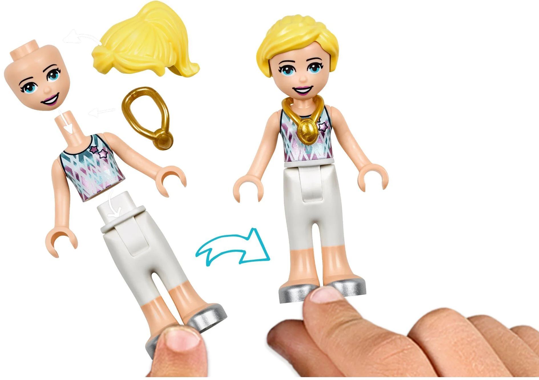 LEGO® 41372 Występ gimnastyczny Staphanie - zdjęcie 4