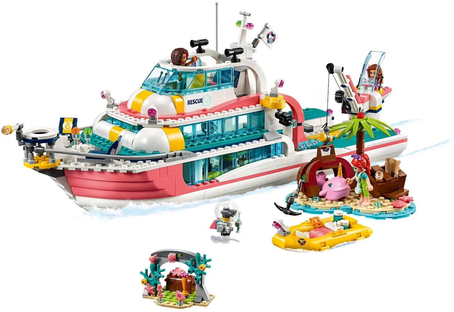 LEGO® 41381 Łódź Ratunkowa - zdjęcie 3