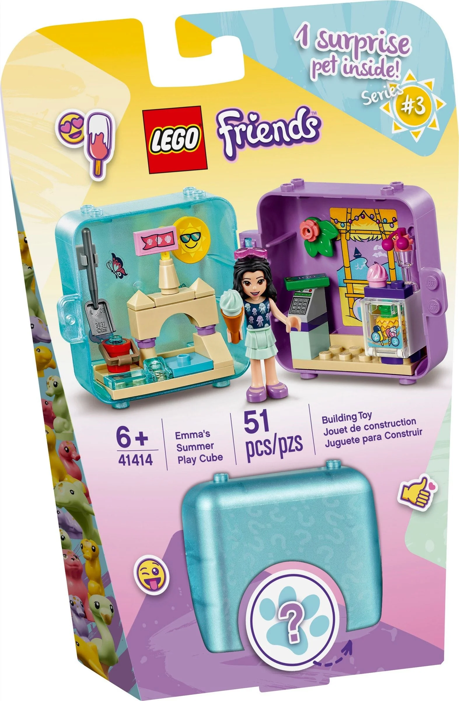 LEGO® 41414 LEGO Friends Letnia kostka do zabawy Emmy - zdjęcie 2