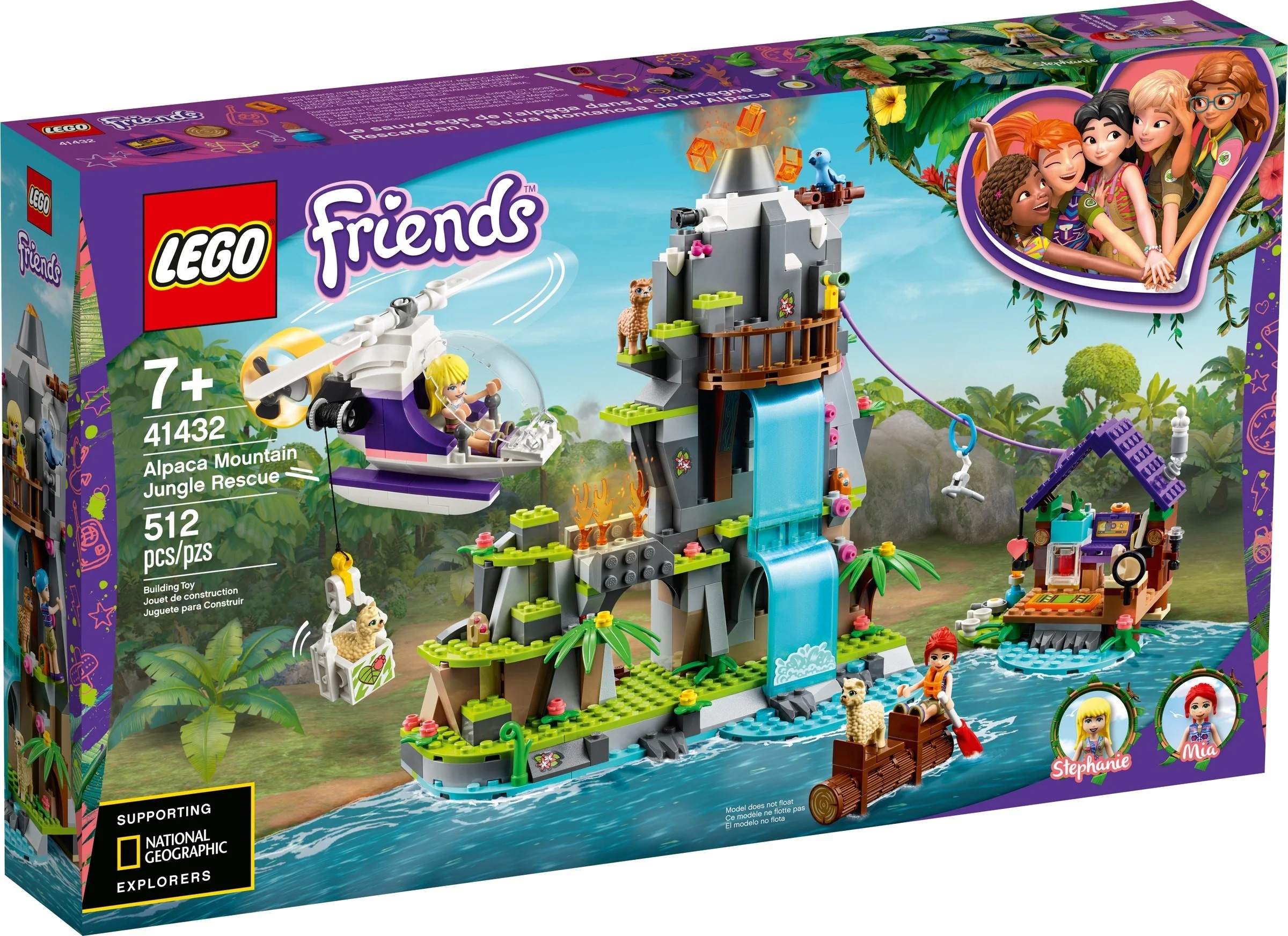 LEGO® 41432 ### Lego Friends Na ratunek alpakom Heartlake City - zdjęcie 2