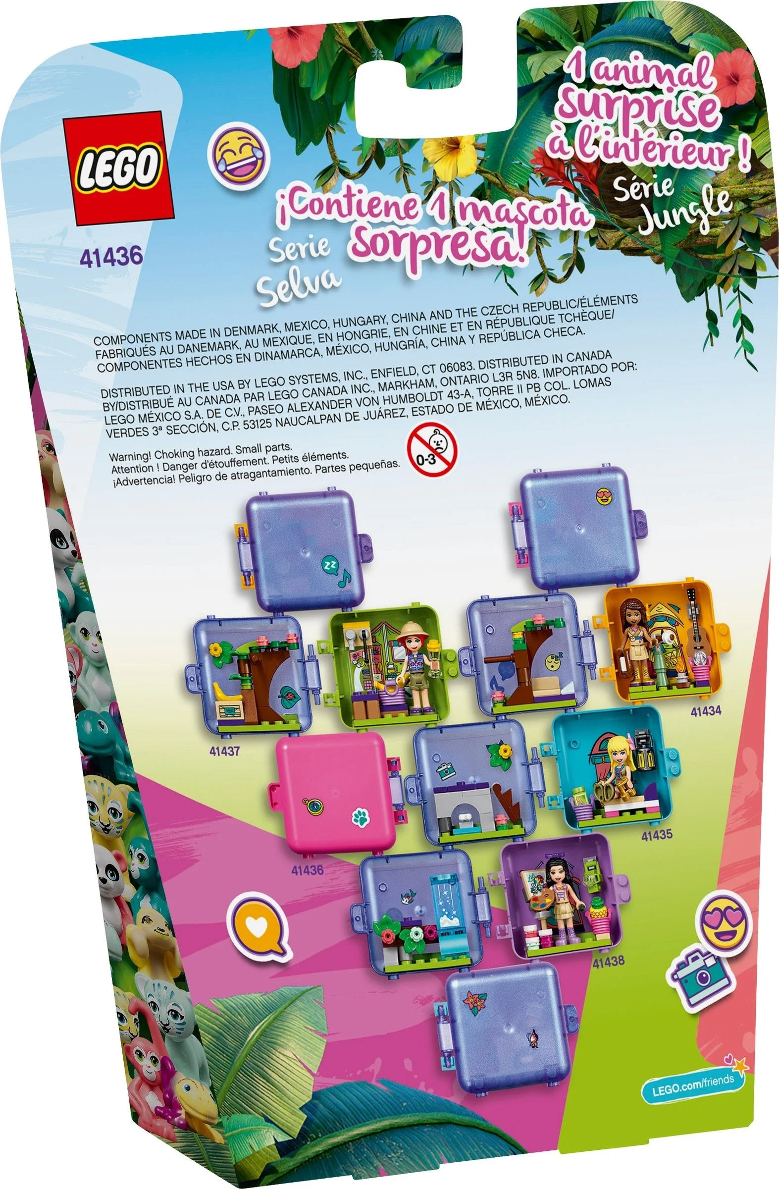 LEGO® 41436 Dżunglowa kostka do zabawy Olivii - zdjęcie 5